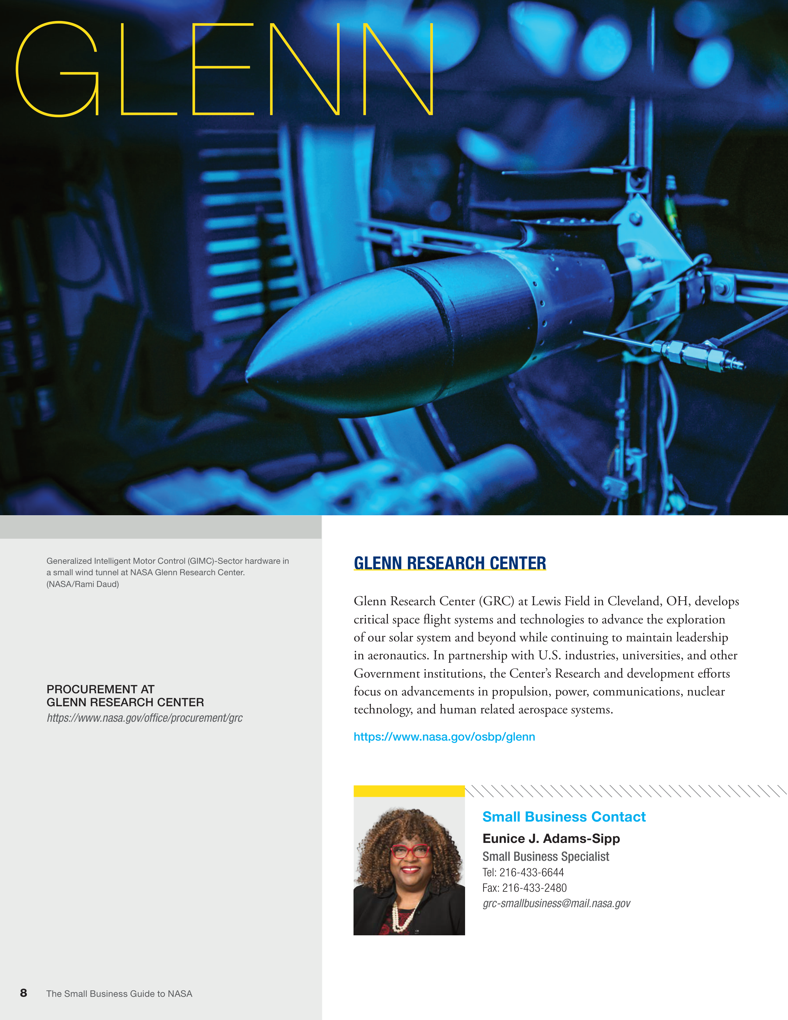 NASA The Small Business Guide to NASA — page 8