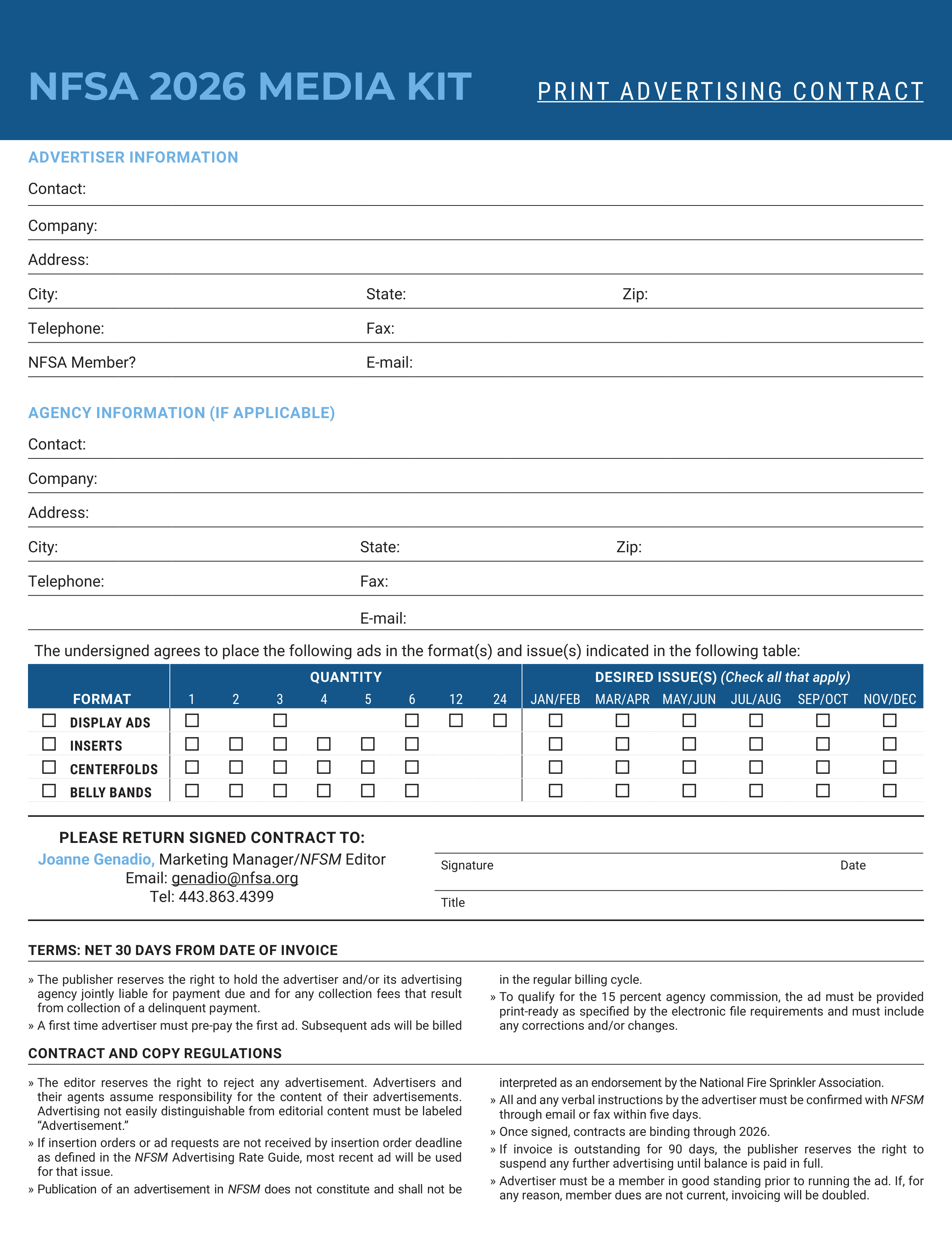 NFSA Media Kit — page 7