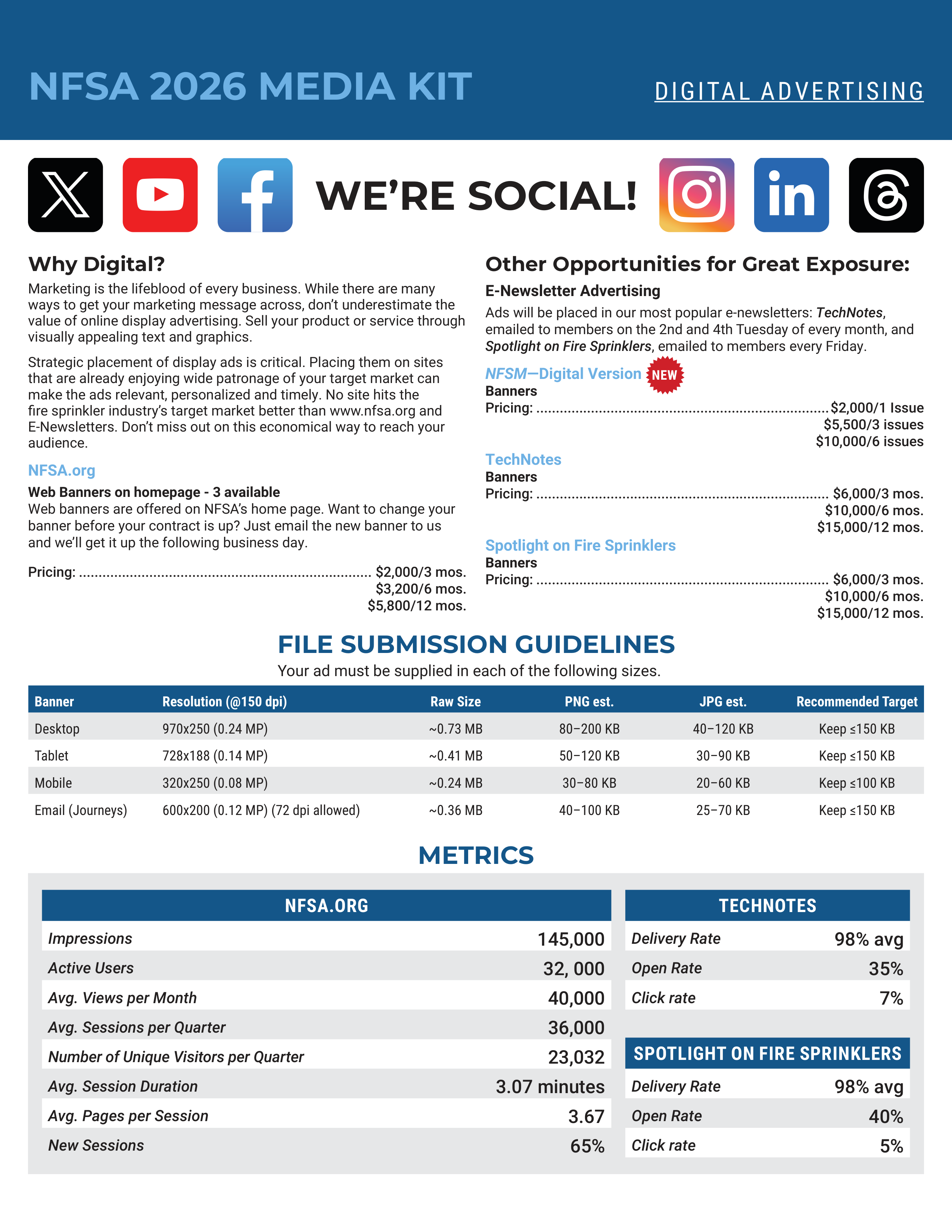 NFSA Media Kit — page 8