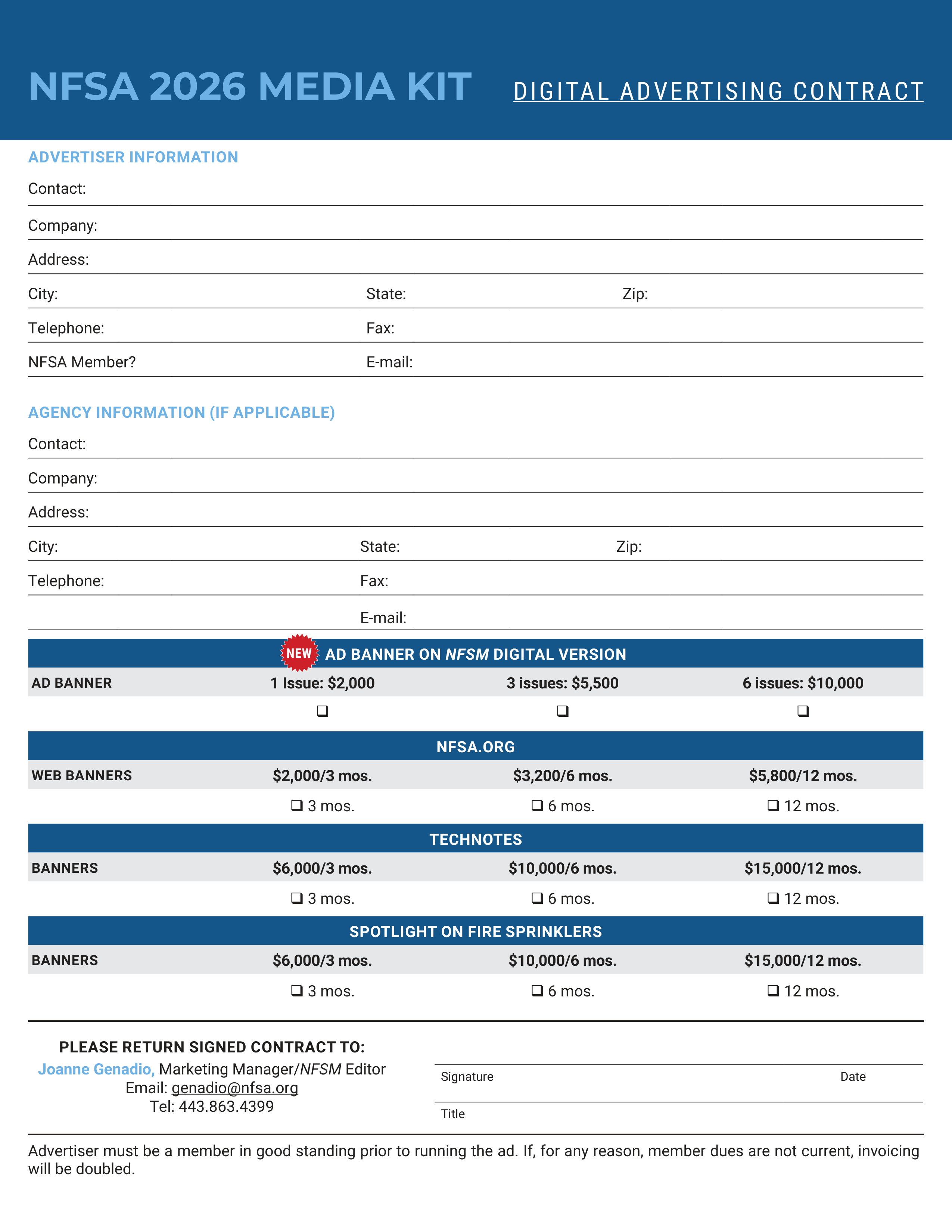 NFSA Media Kit — page 9