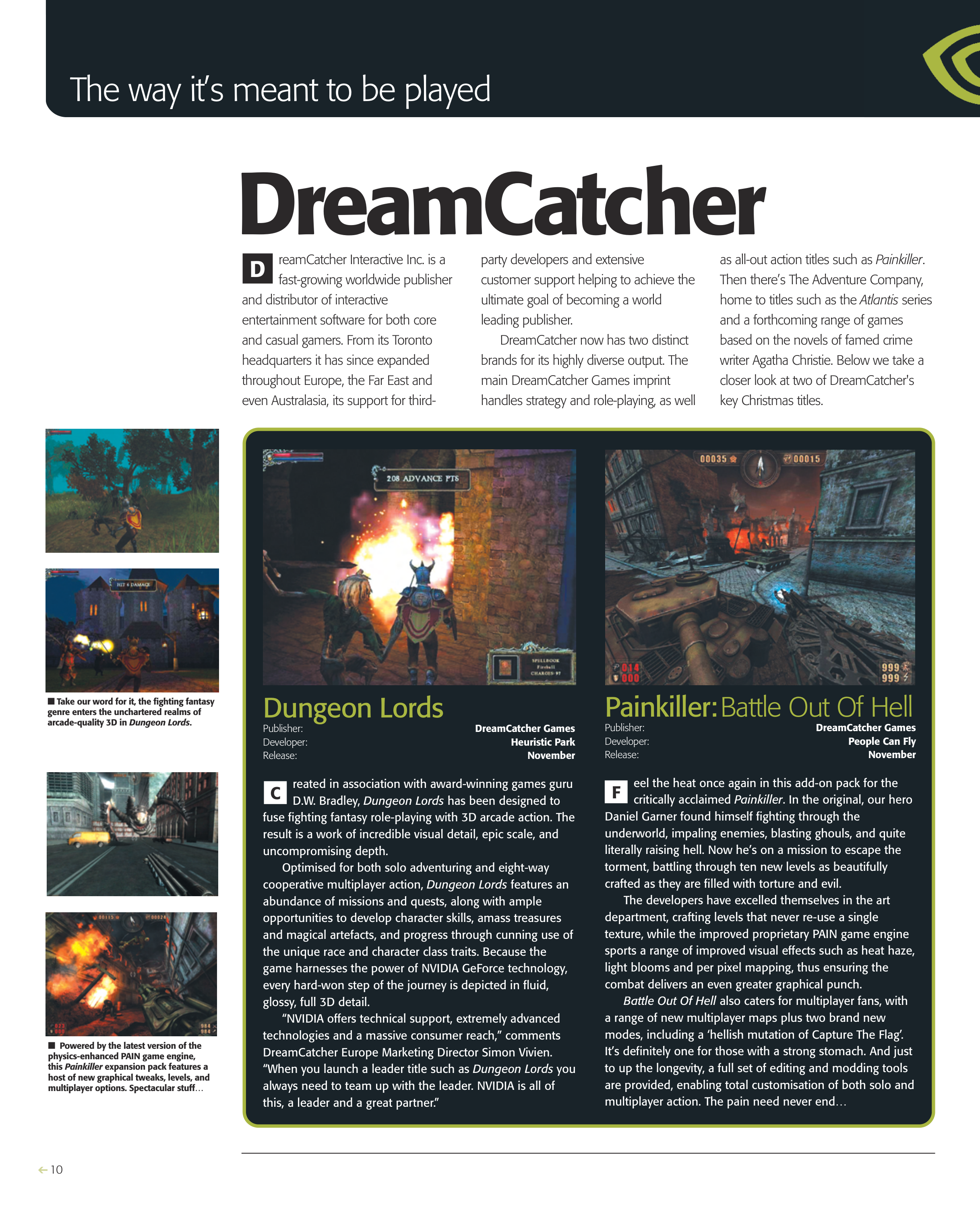NVIDIA Gaming Magazine — page 10