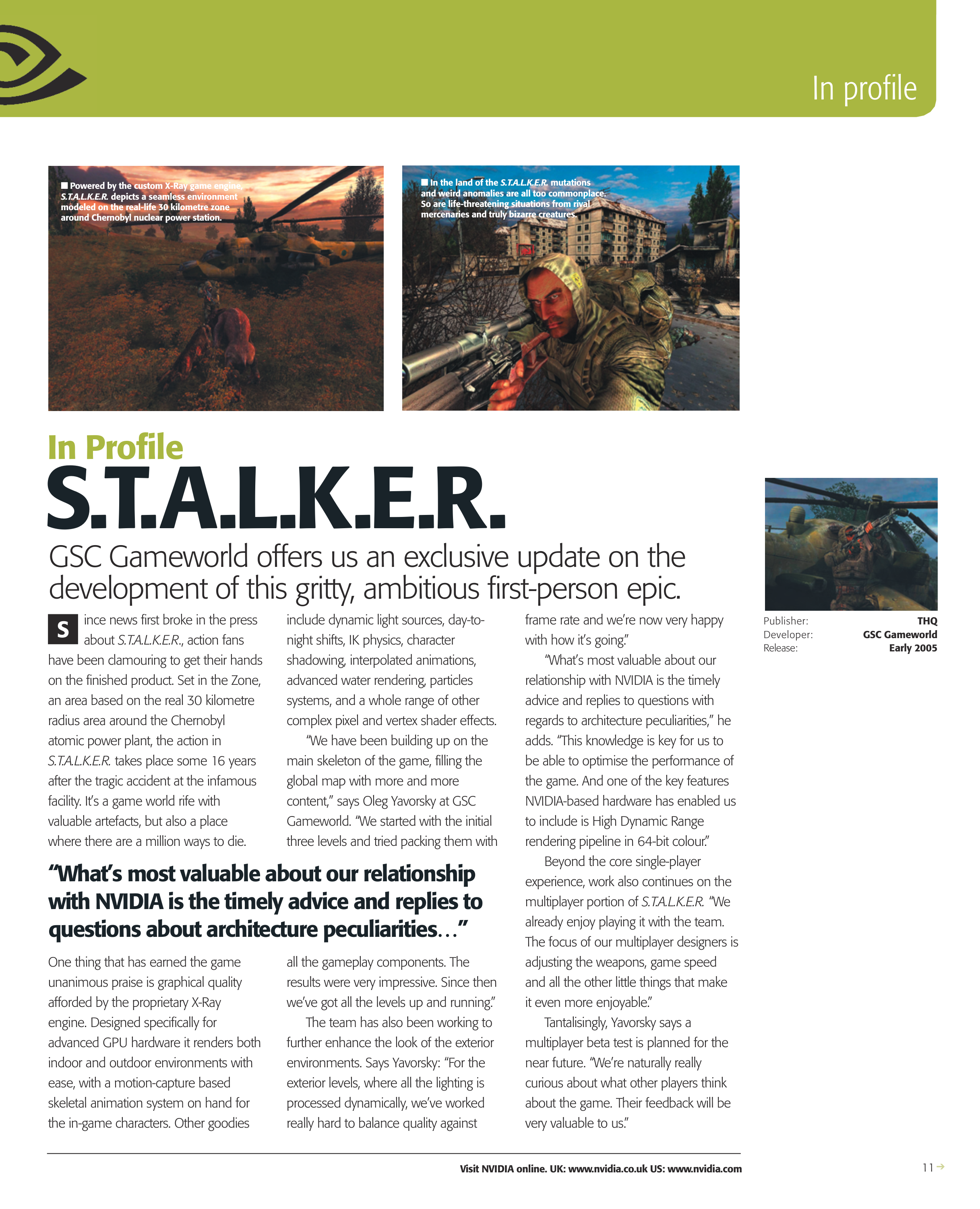 NVIDIA Gaming Magazine — page 11