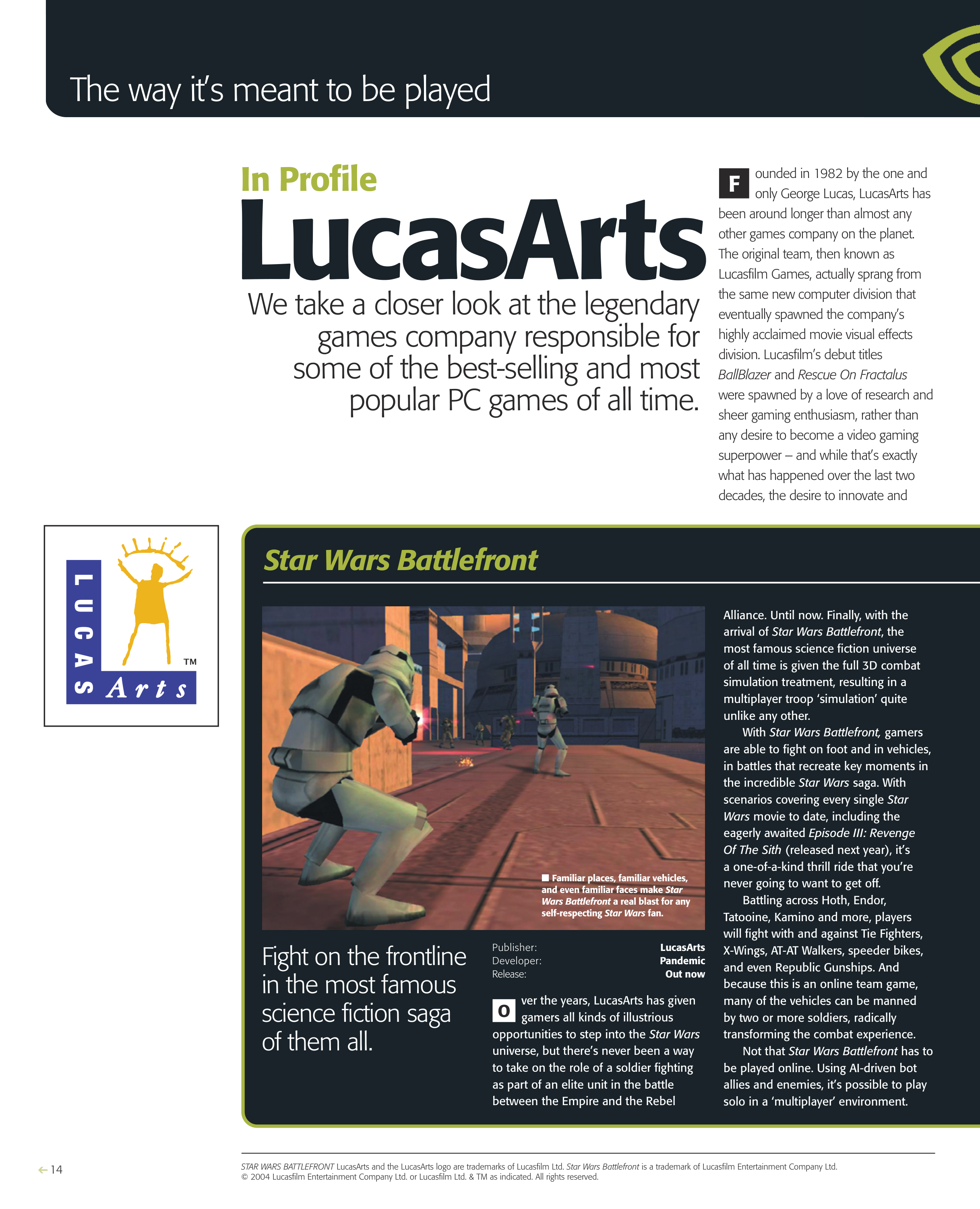NVIDIA Gaming Magazine — page 14