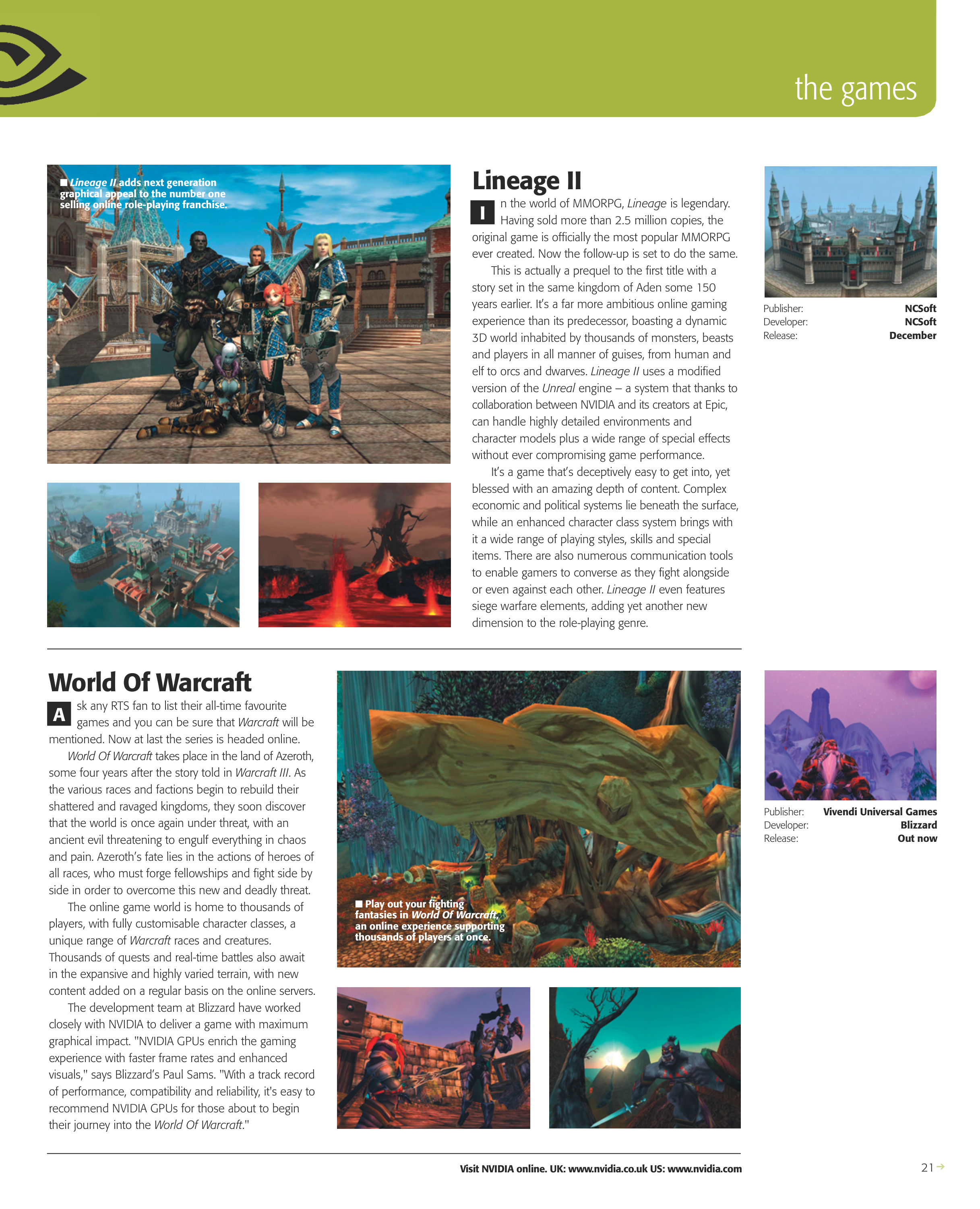 NVIDIA Gaming Magazine — page 21