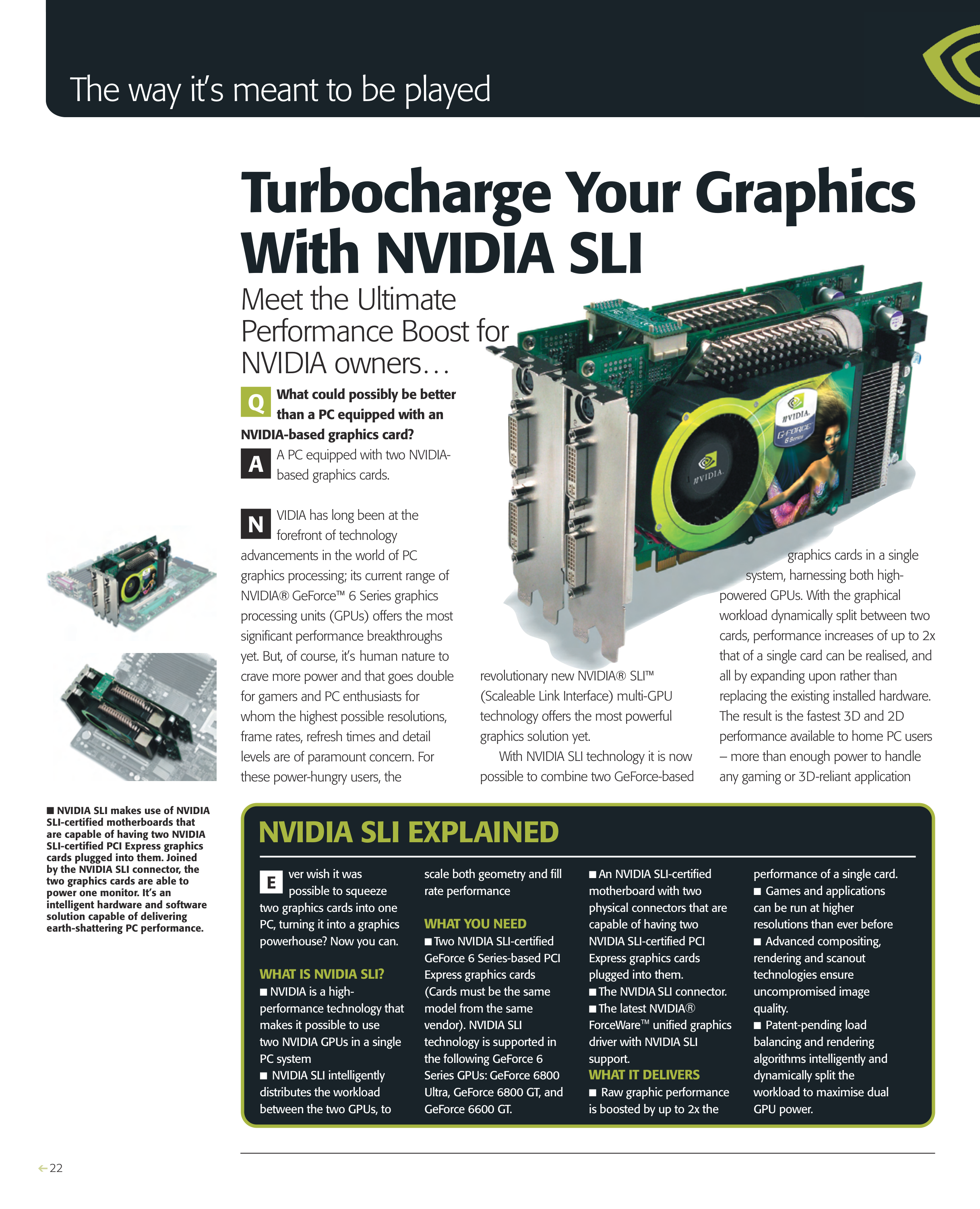 NVIDIA Gaming Magazine — page 22