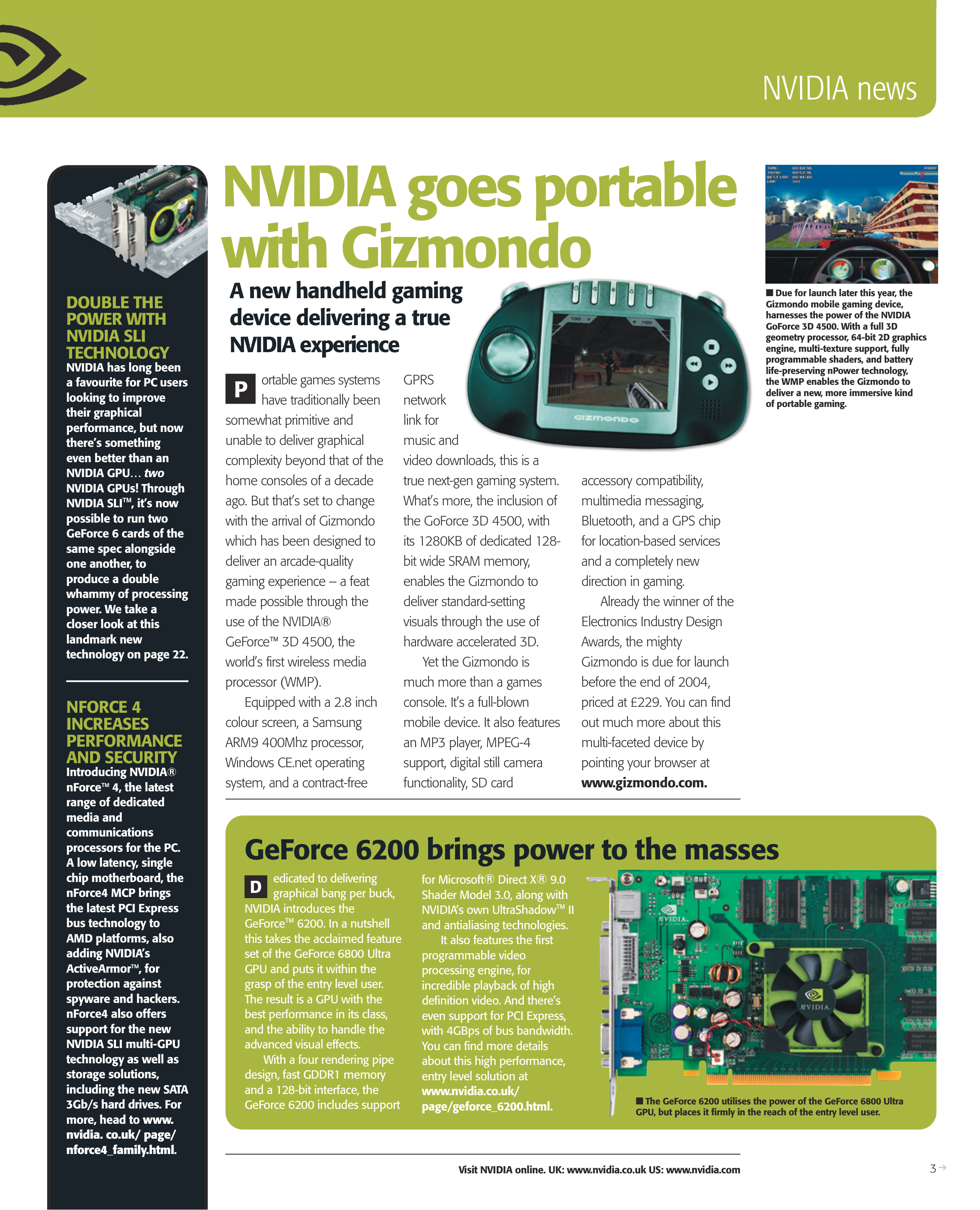 NVIDIA Gaming Magazine — page 3