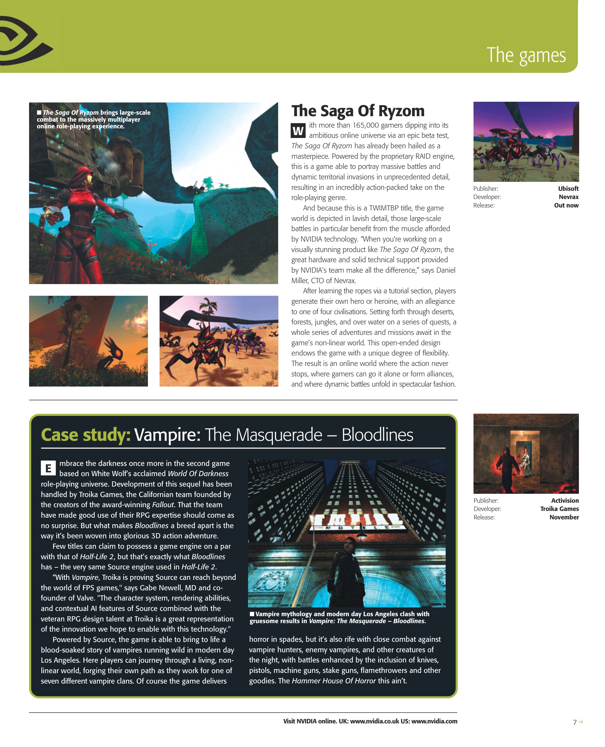 NVIDIA Gaming Magazine — page 7