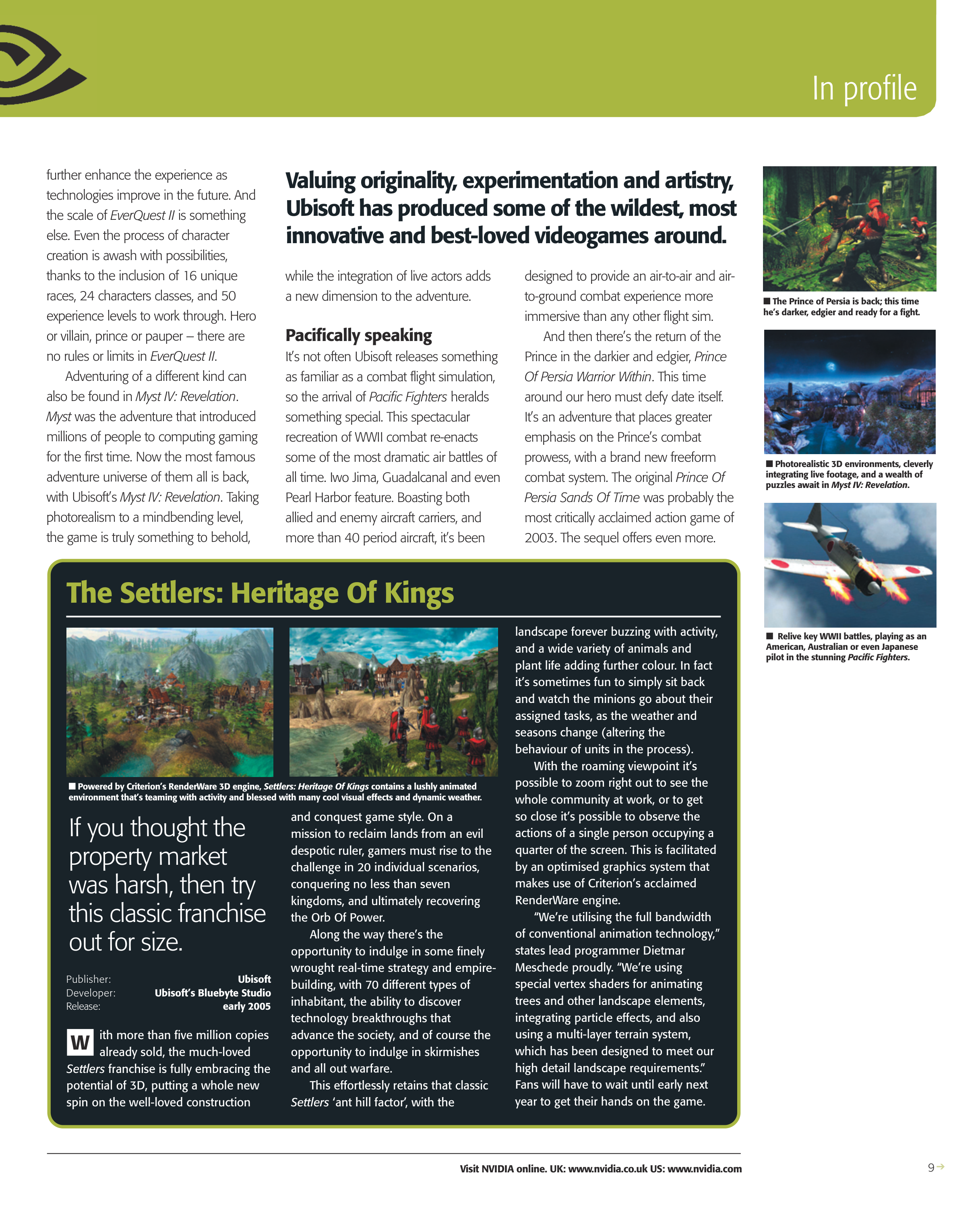 NVIDIA Gaming Magazine — page 9