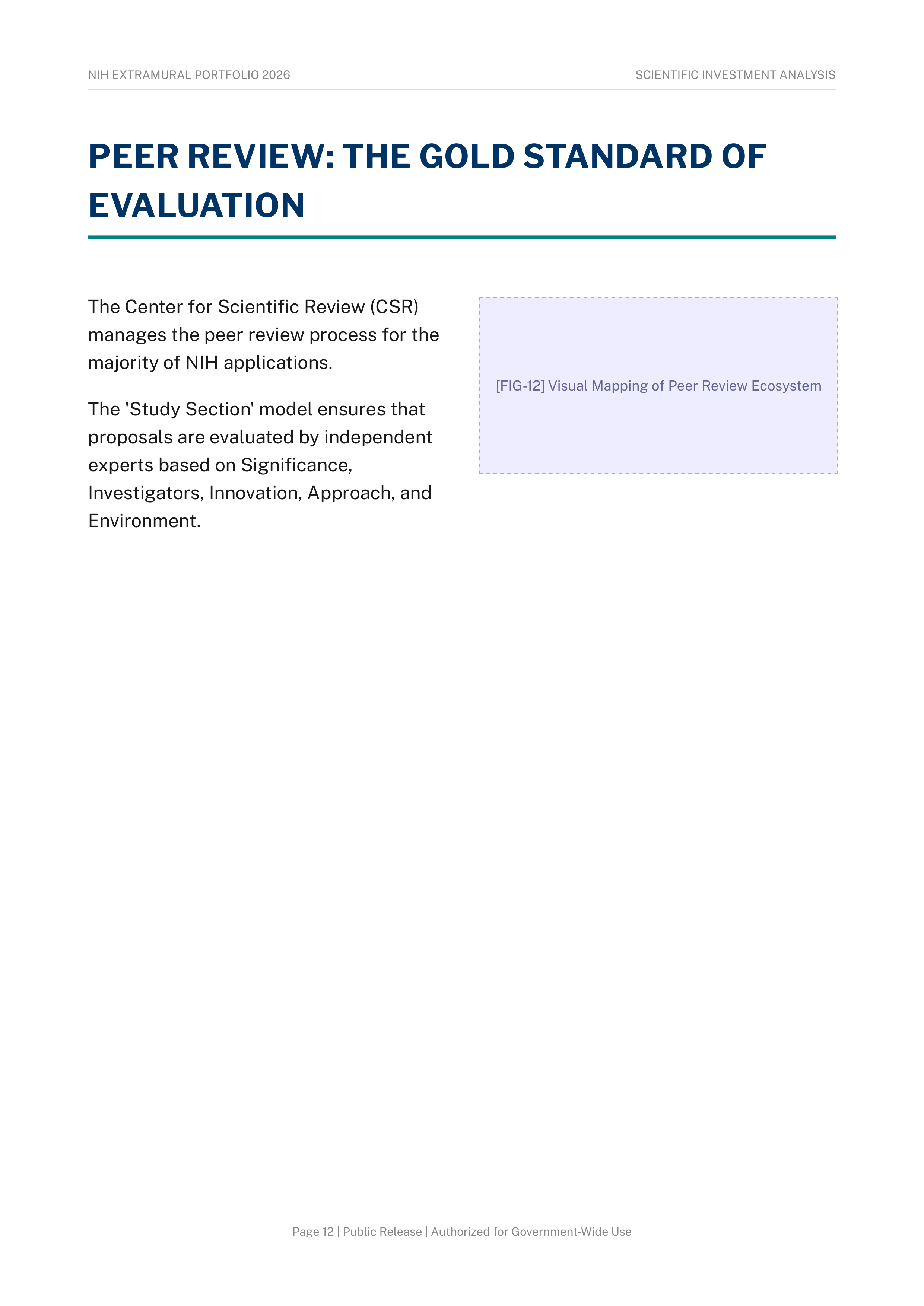 National Institutes of Health’s (NIH) Extramural Research Grants & Awards Portfolio — page 12