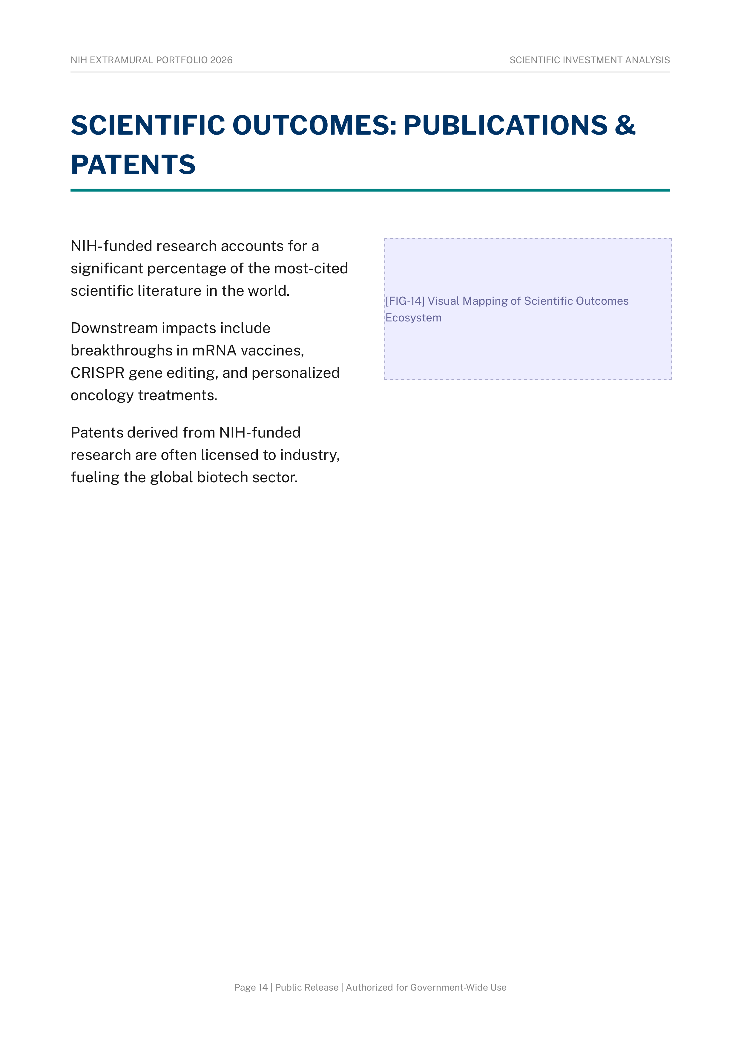 National Institutes of Health’s (NIH) Extramural Research Grants & Awards Portfolio — page 14