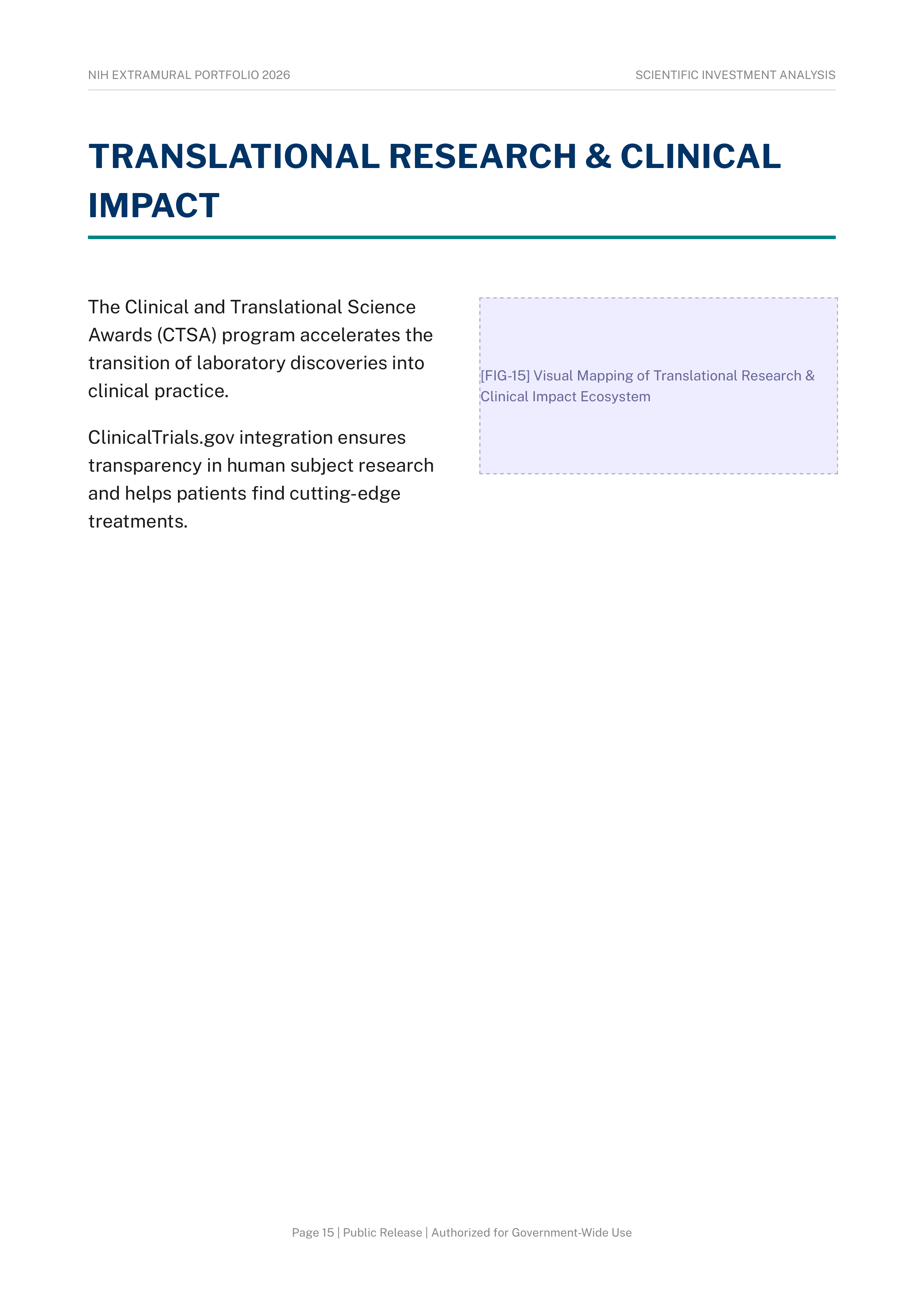 National Institutes of Health’s (NIH) Extramural Research Grants & Awards Portfolio — page 15