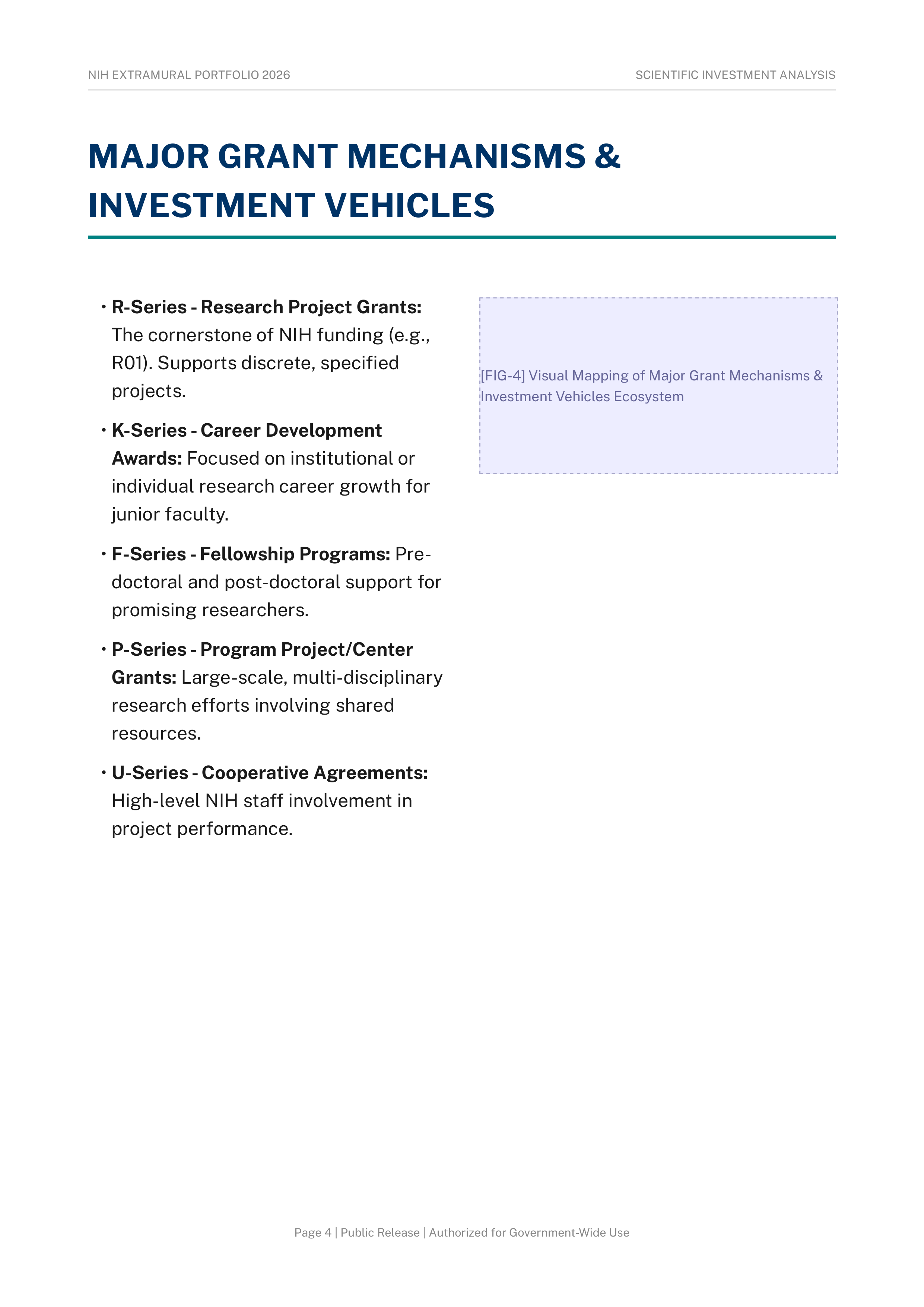 National Institutes of Health’s (NIH) Extramural Research Grants & Awards Portfolio — page 4