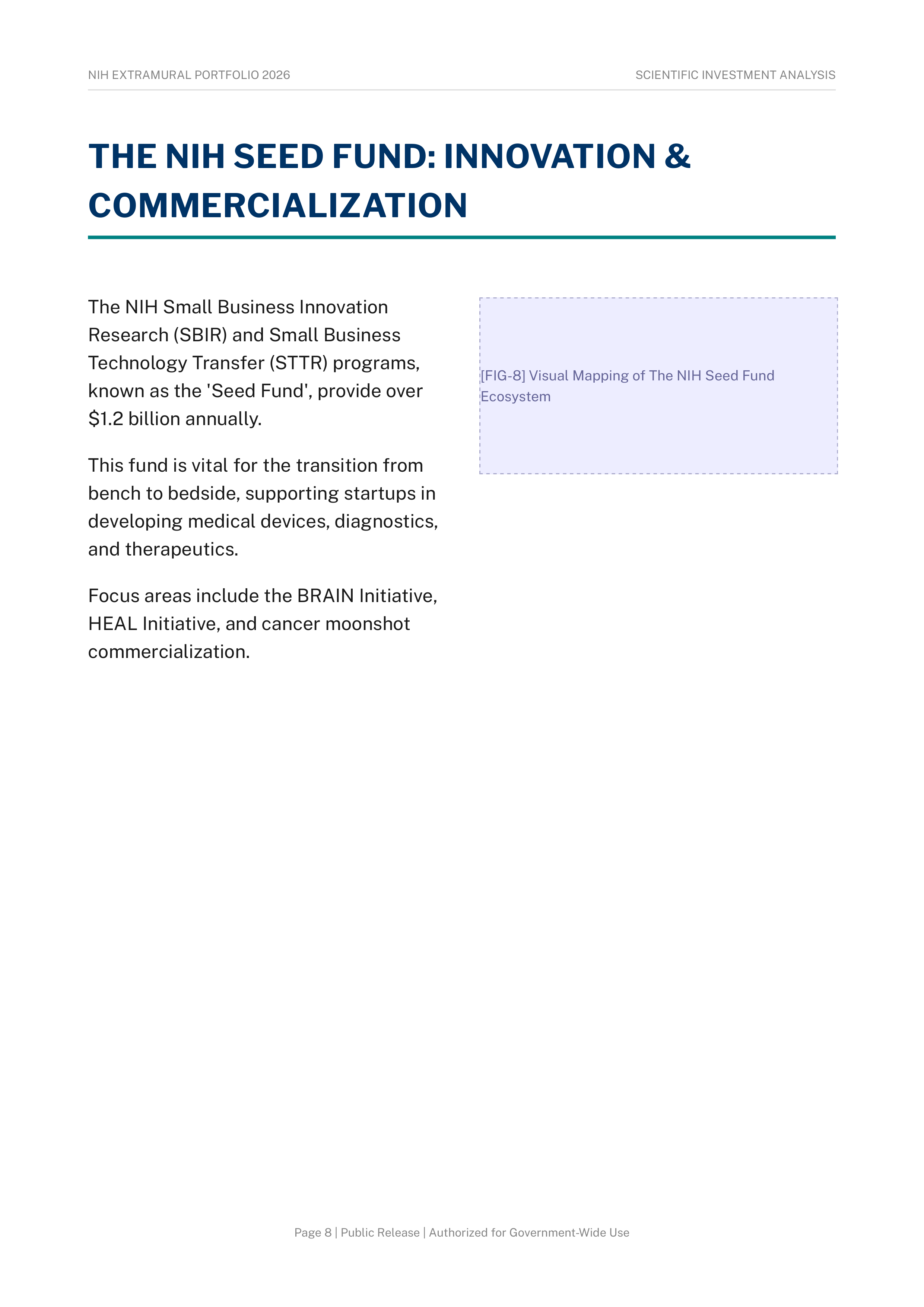 National Institutes of Health’s (NIH) Extramural Research Grants & Awards Portfolio — page 8