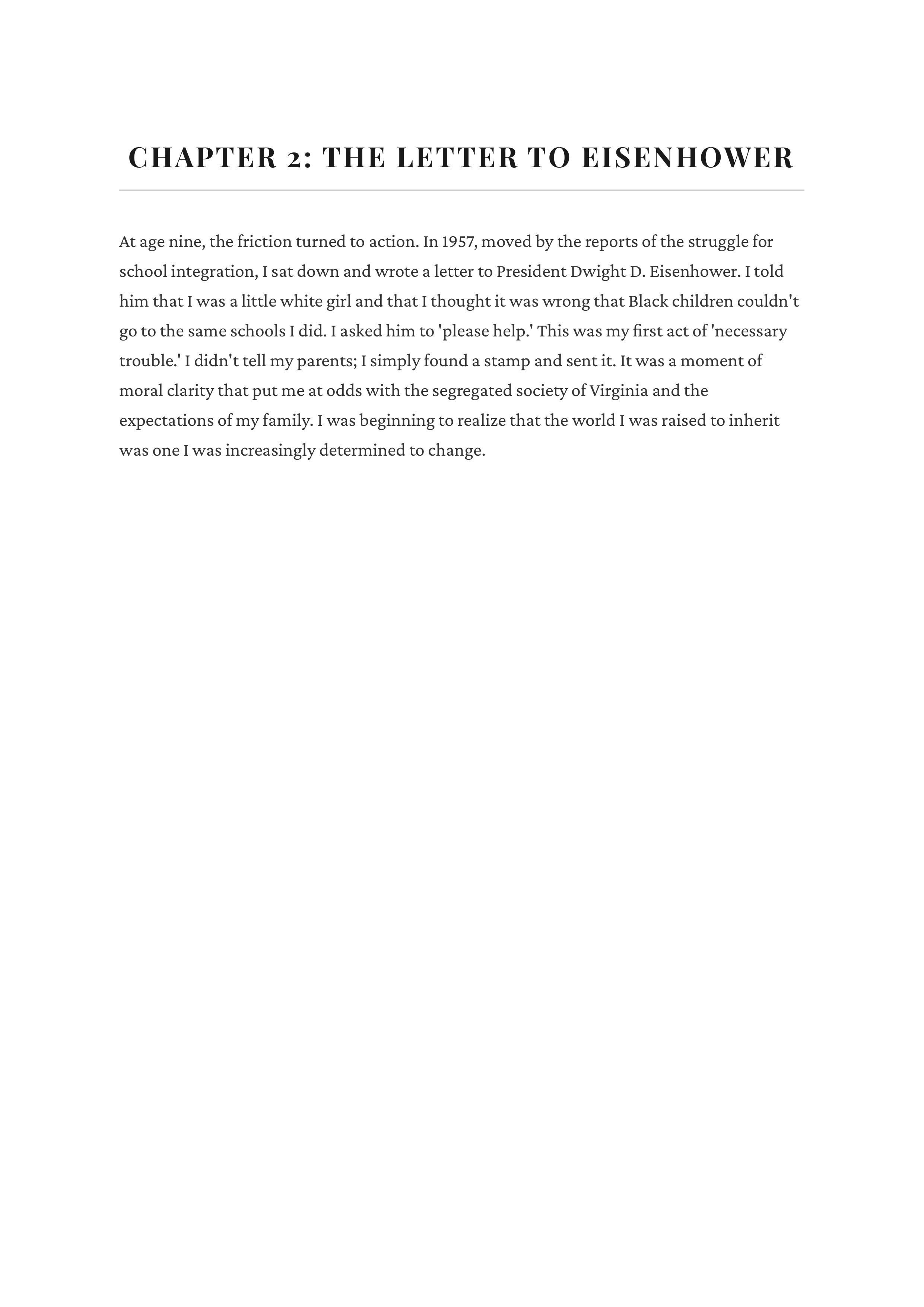 Necessary Trouble by Drew Faust Harvard President Autobiography — page 4