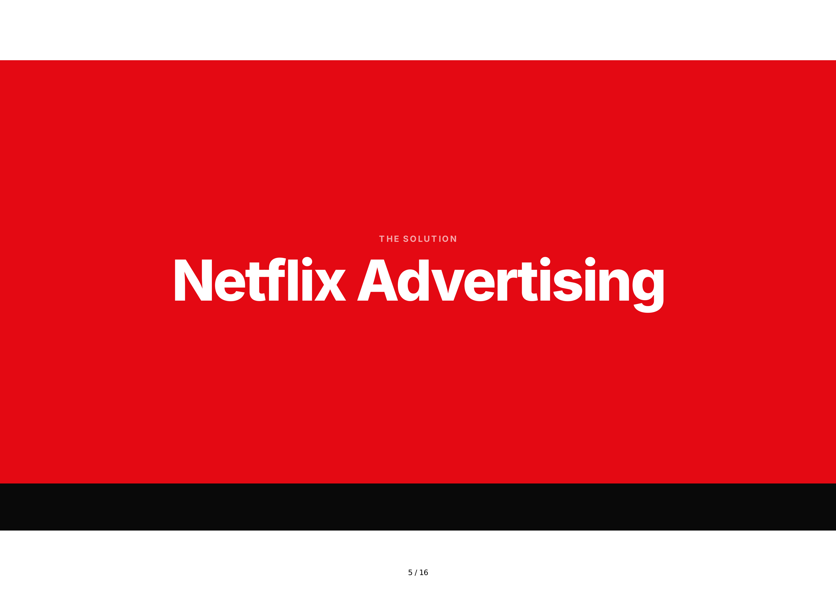 Netflix Advertising Sales Pitch Presentation — page 5