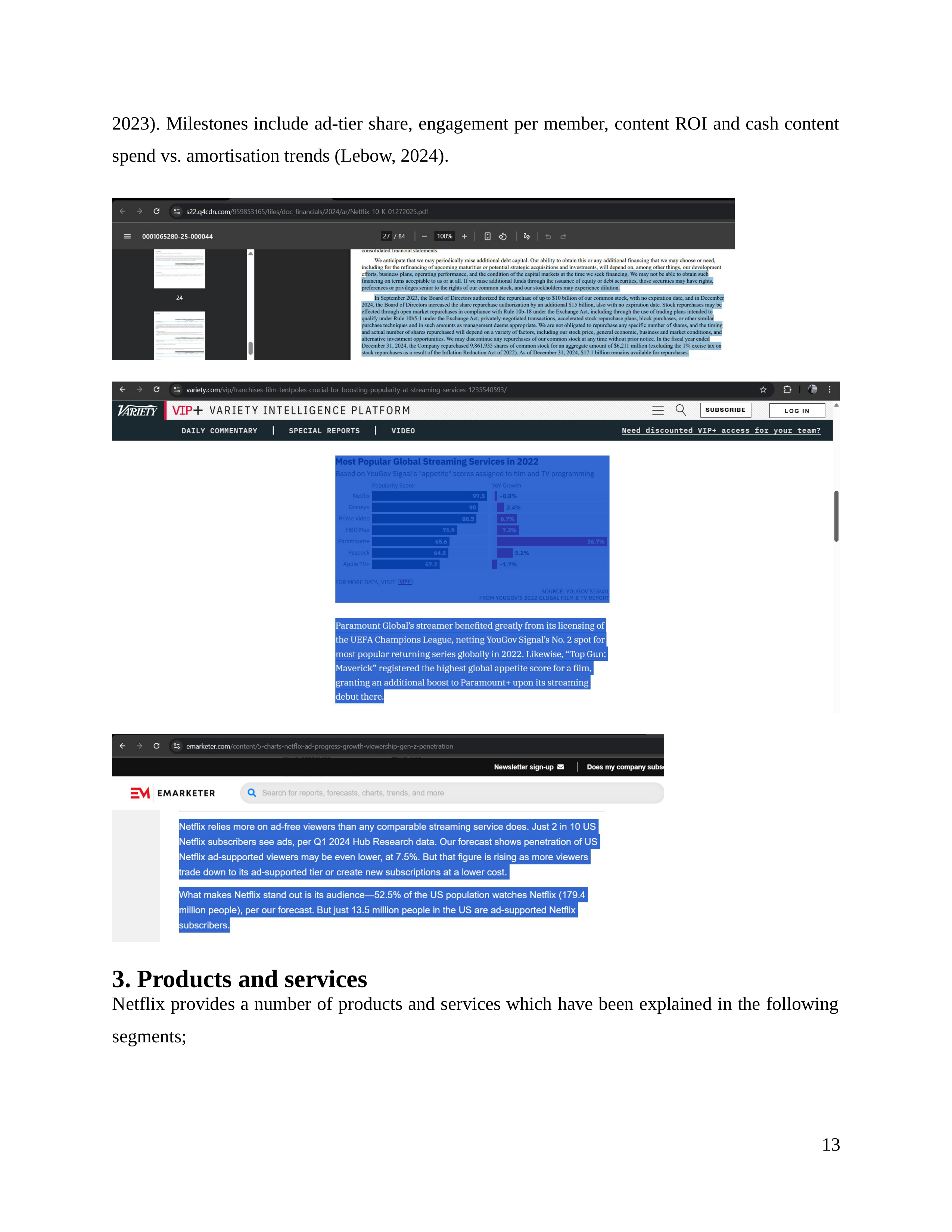 Netflix Business Plan  — page 14