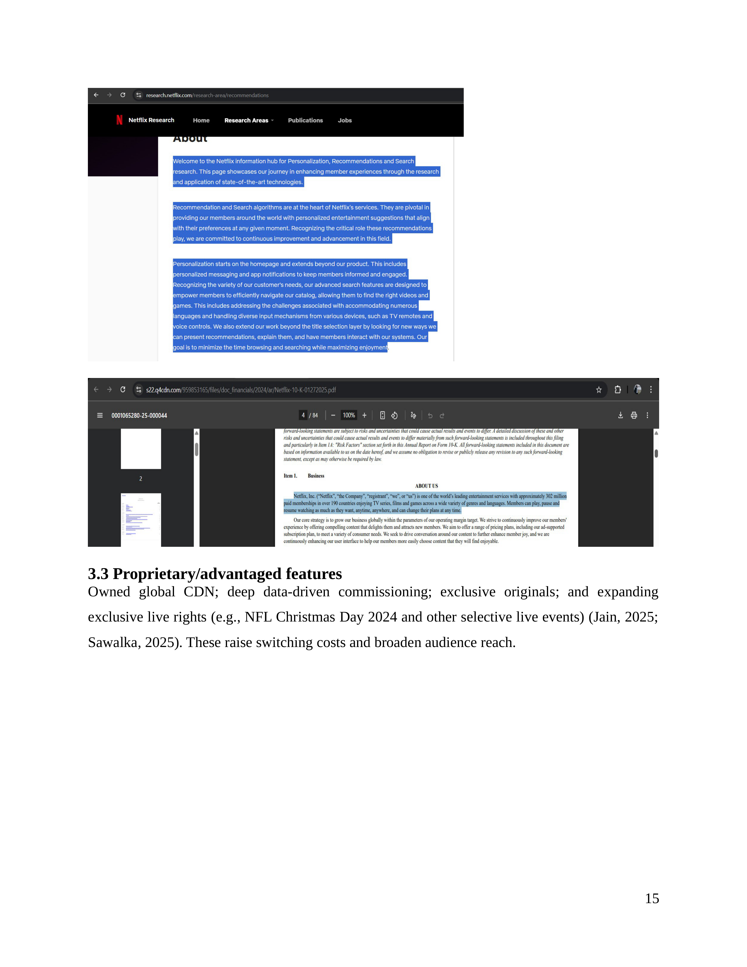 Netflix Business Plan  — page 16