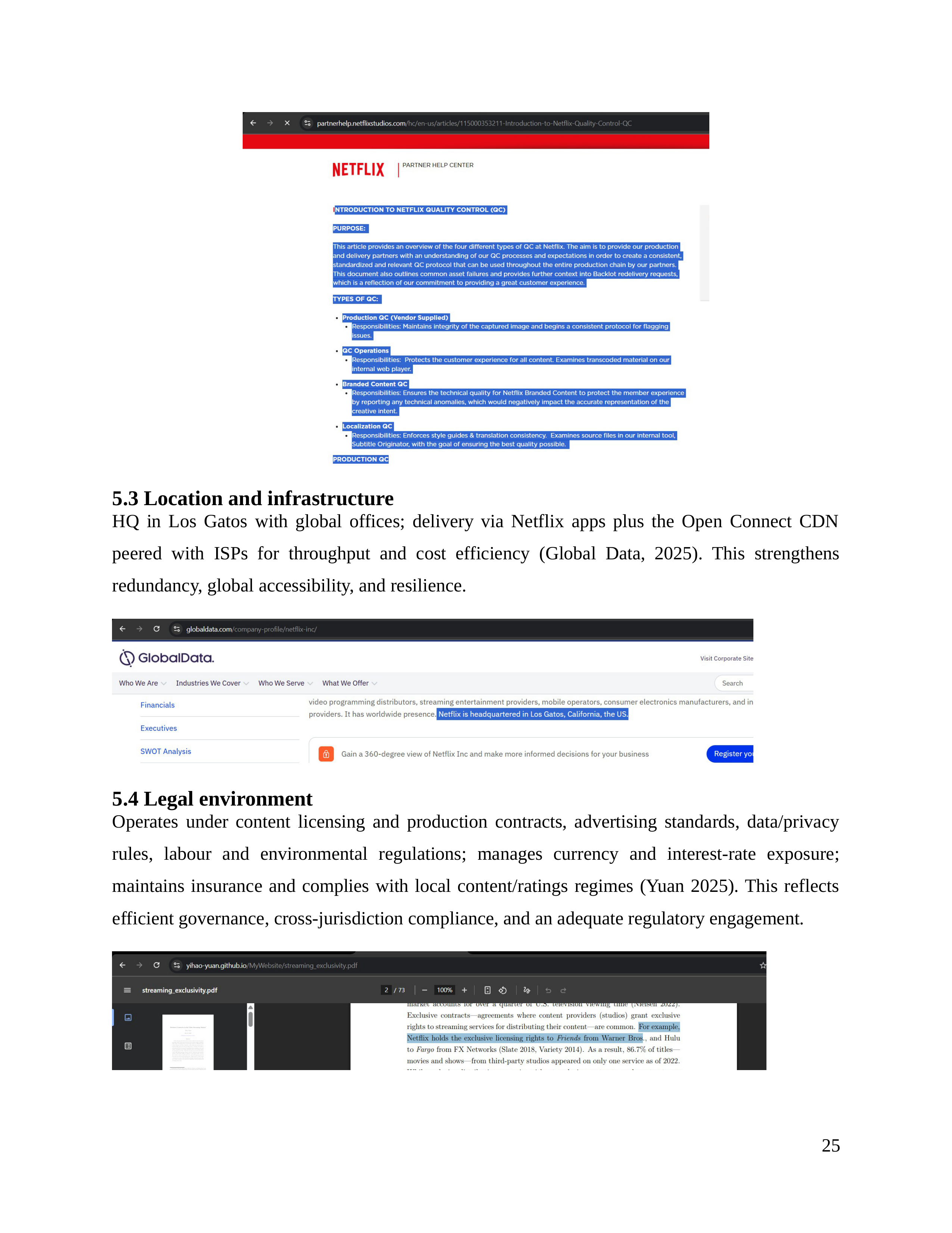 Netflix Business Plan  — page 26