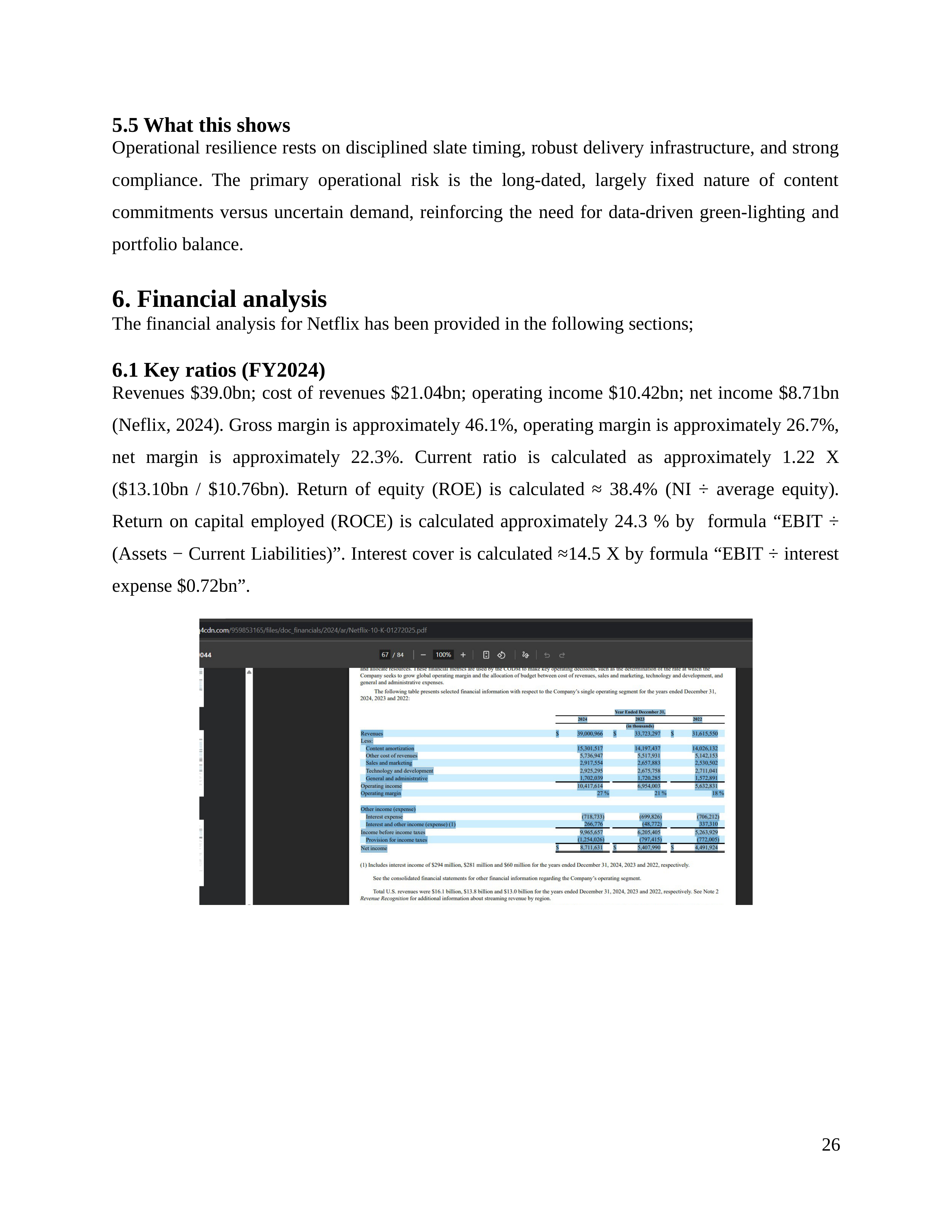 Netflix Business Plan  — page 27