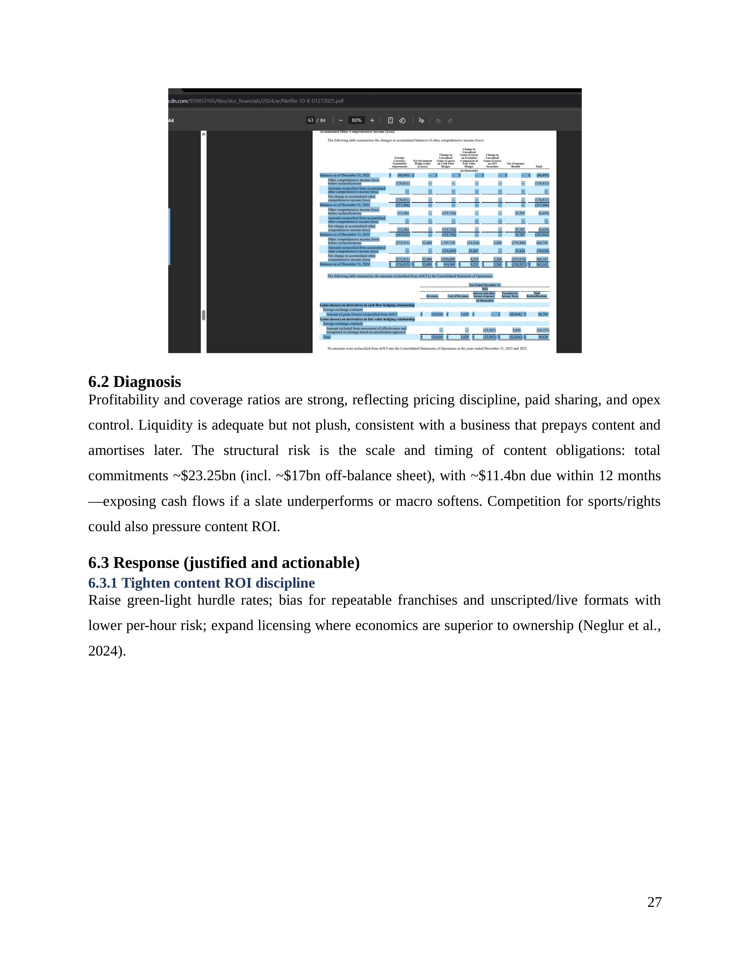 Netflix Business Plan  — page 28