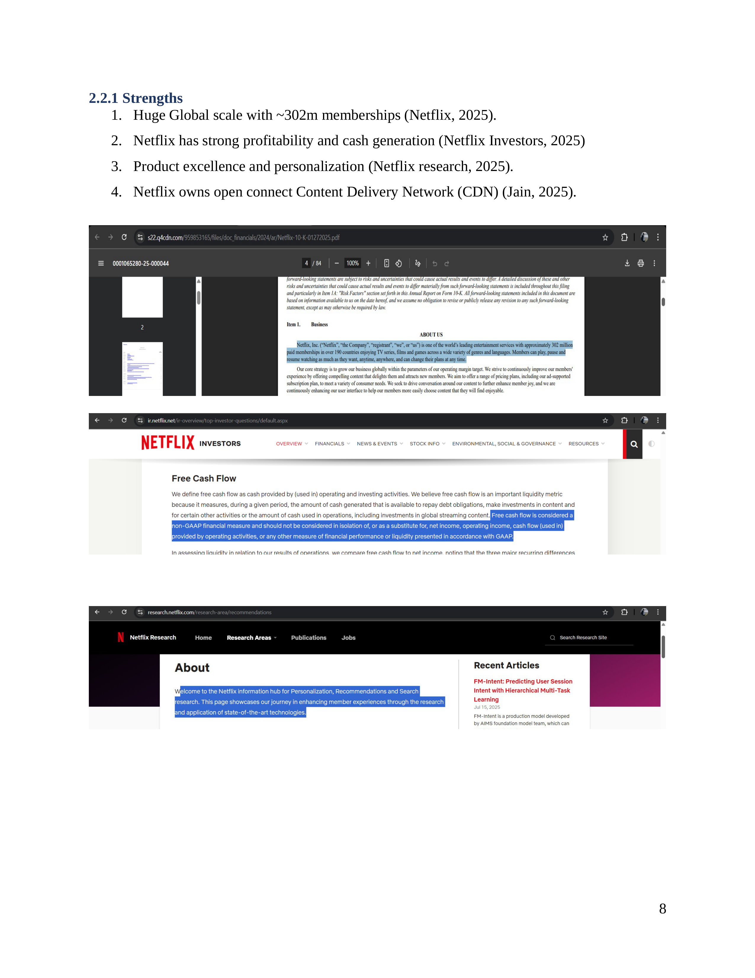 Netflix Business Plan  — page 9