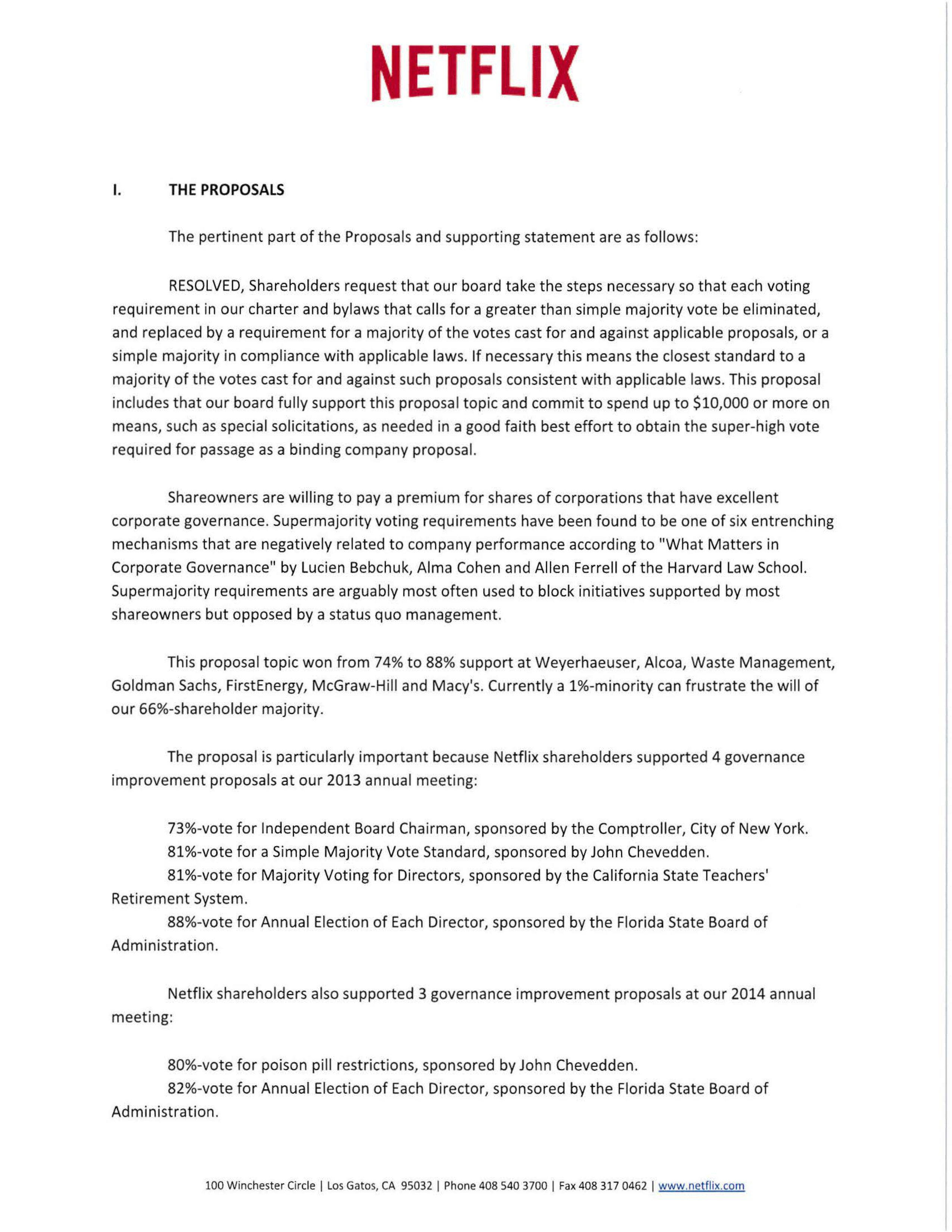 Netflix Proposal  — page 5