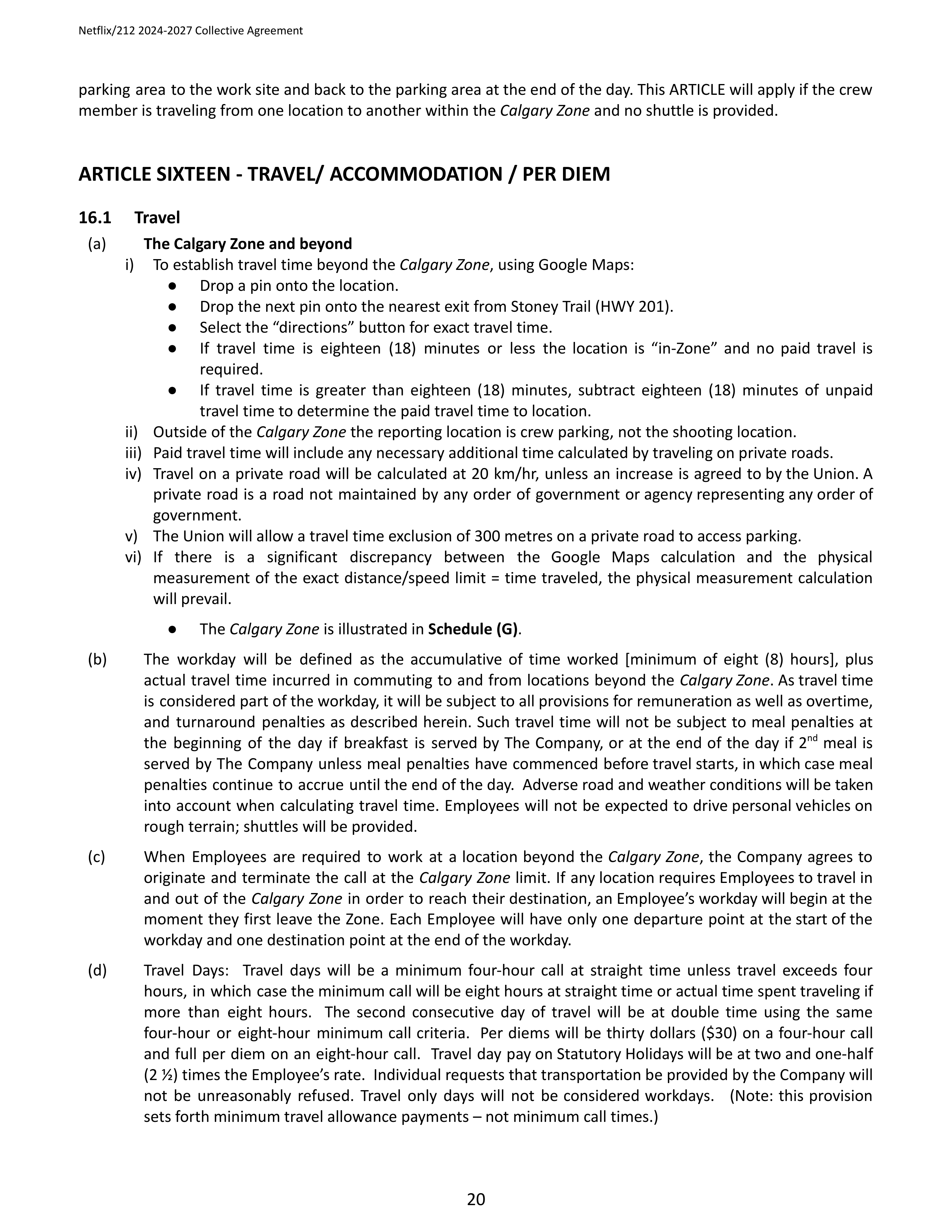 Netflix IATSE Agreement — page 20