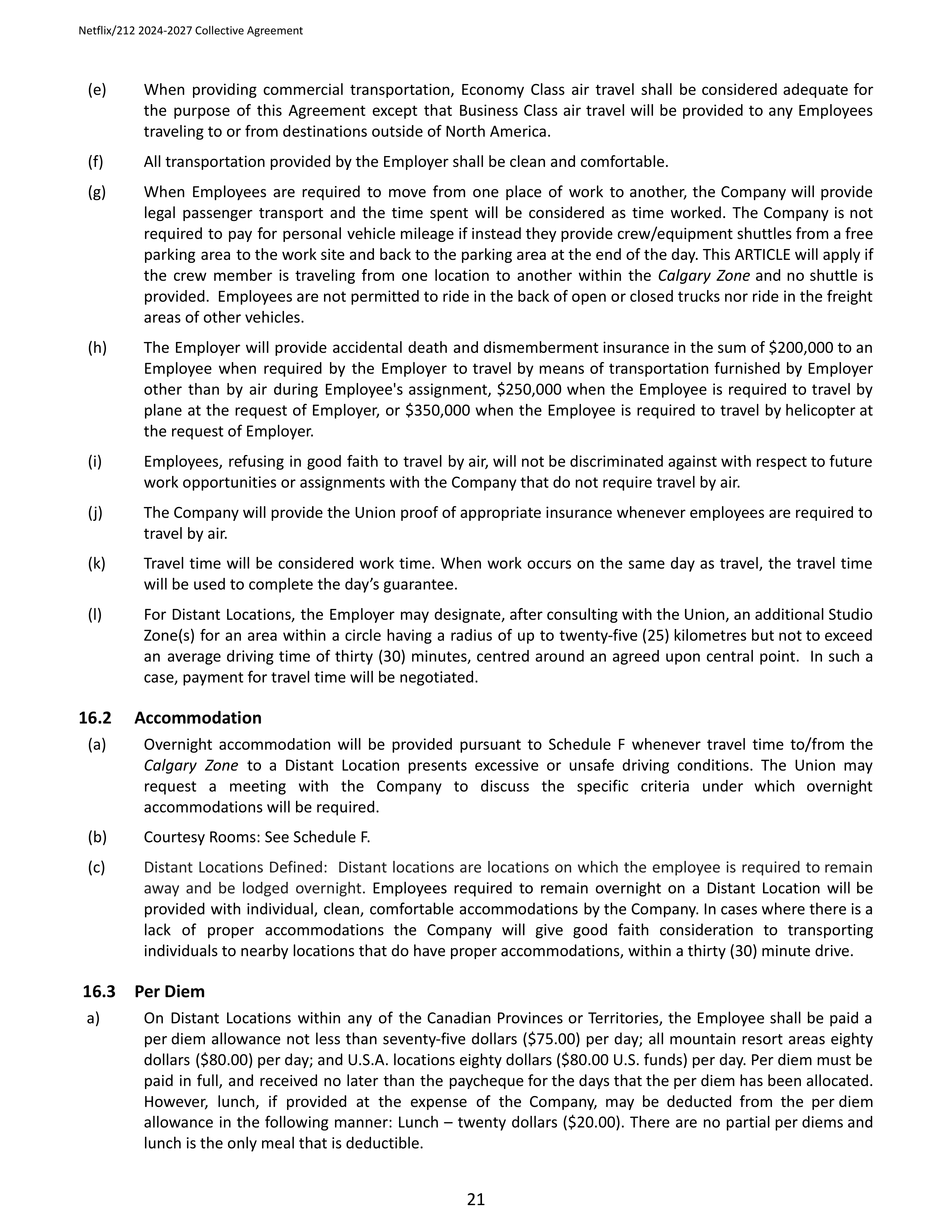 Netflix IATSE Agreement — page 21