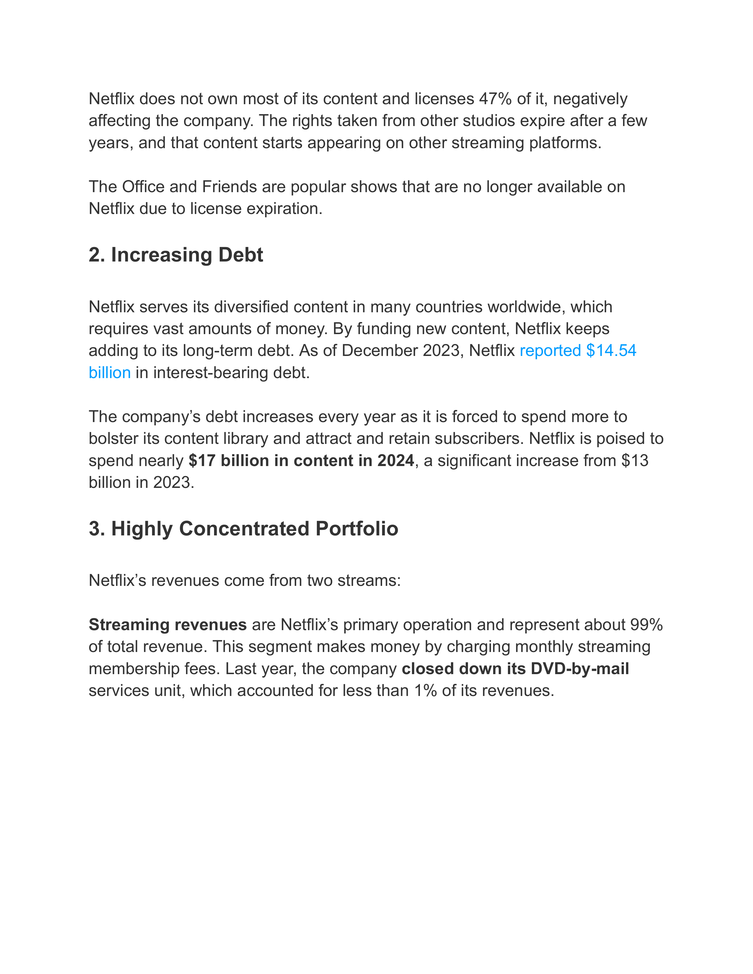 Netflix Swot Analysis  — page 11