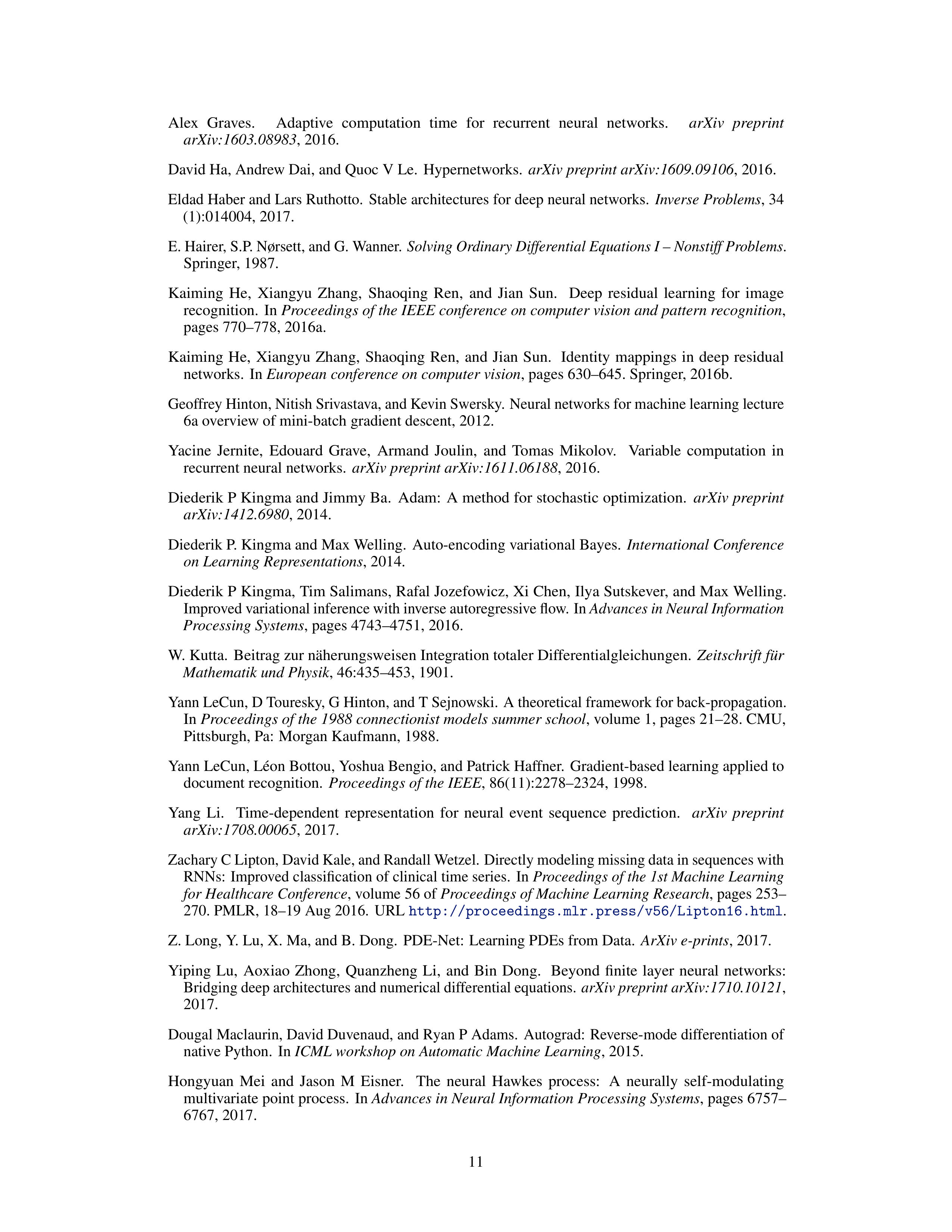 Neural Ordinary Differential Equations Research Paper by University of Toronto — page 11