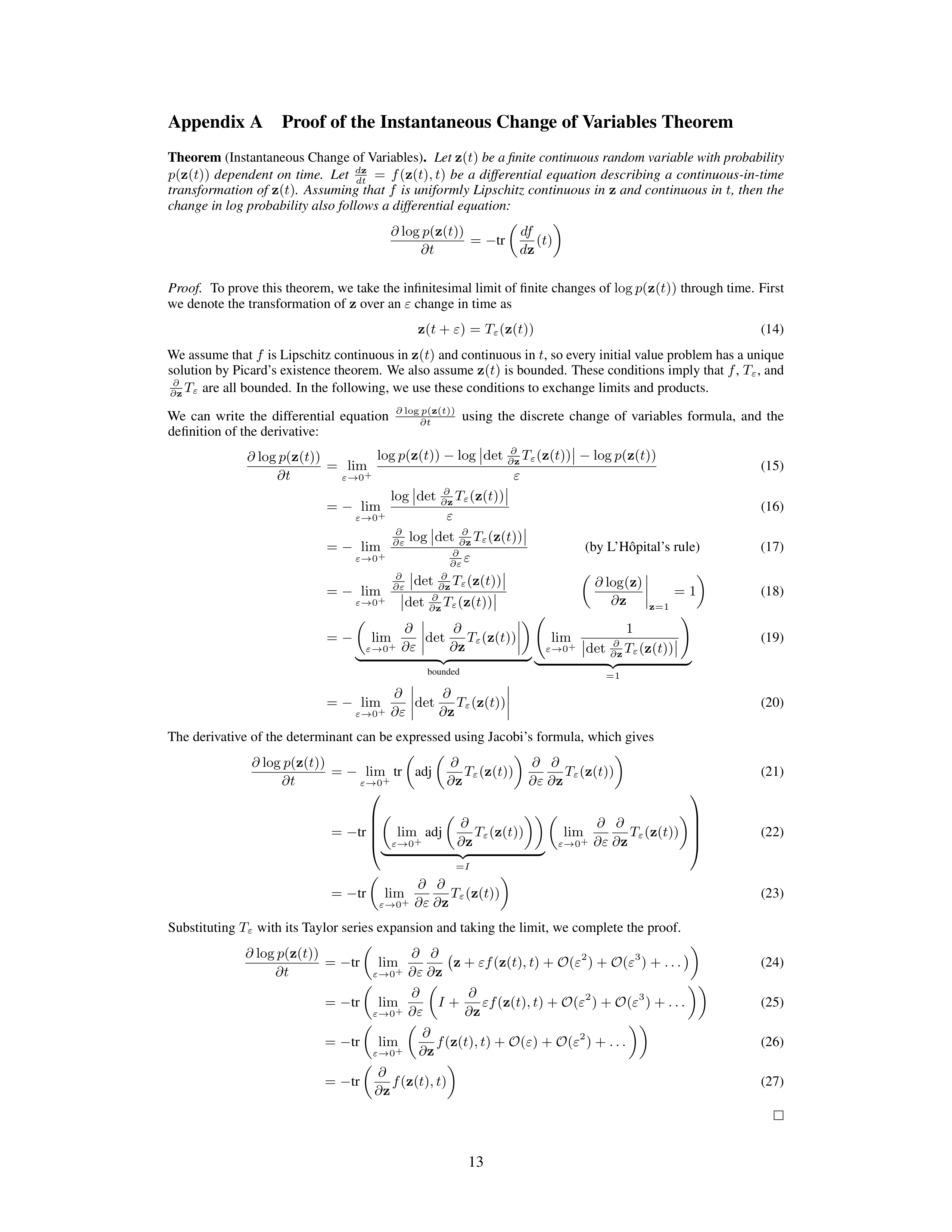 Neural Ordinary Differential Equations Research Paper by University of Toronto — page 13