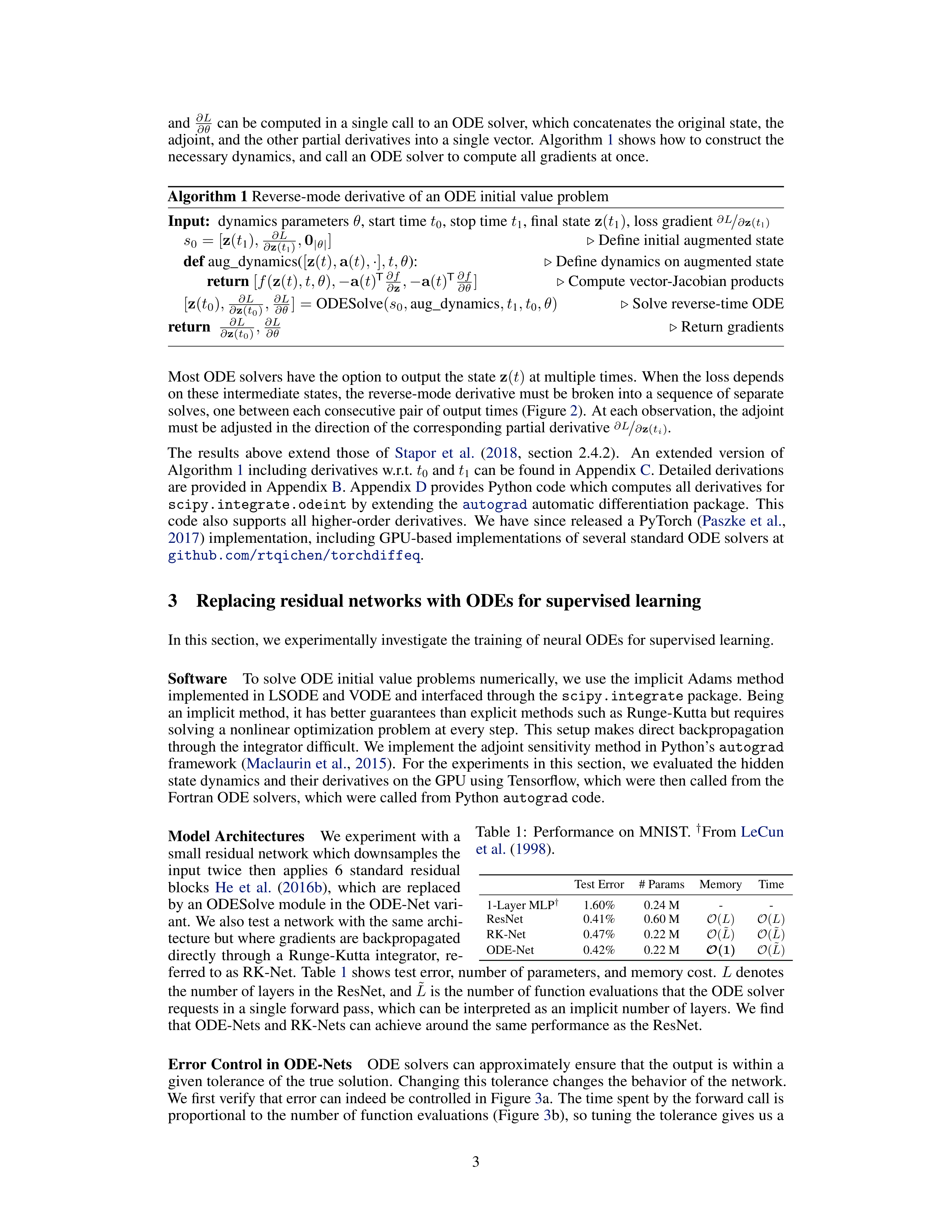 Neural Ordinary Differential Equations Research Paper by University of Toronto — page 3