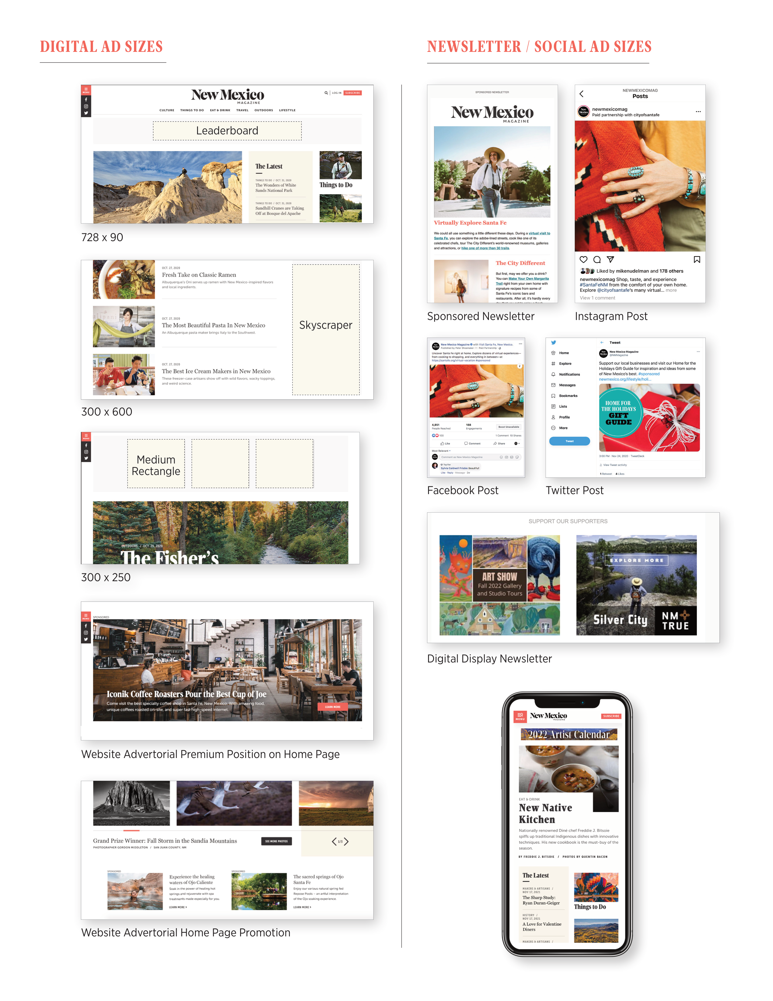 New Mexico Magazine Advertising Media Kit — page 3