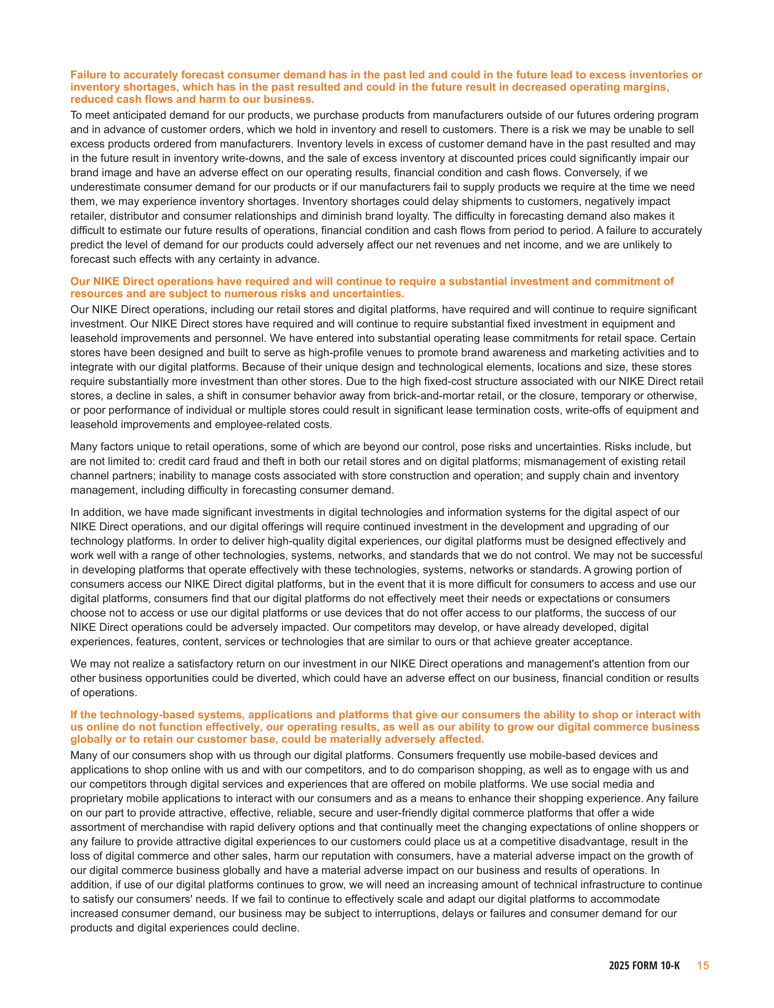 Nike Annual Report — page 18
