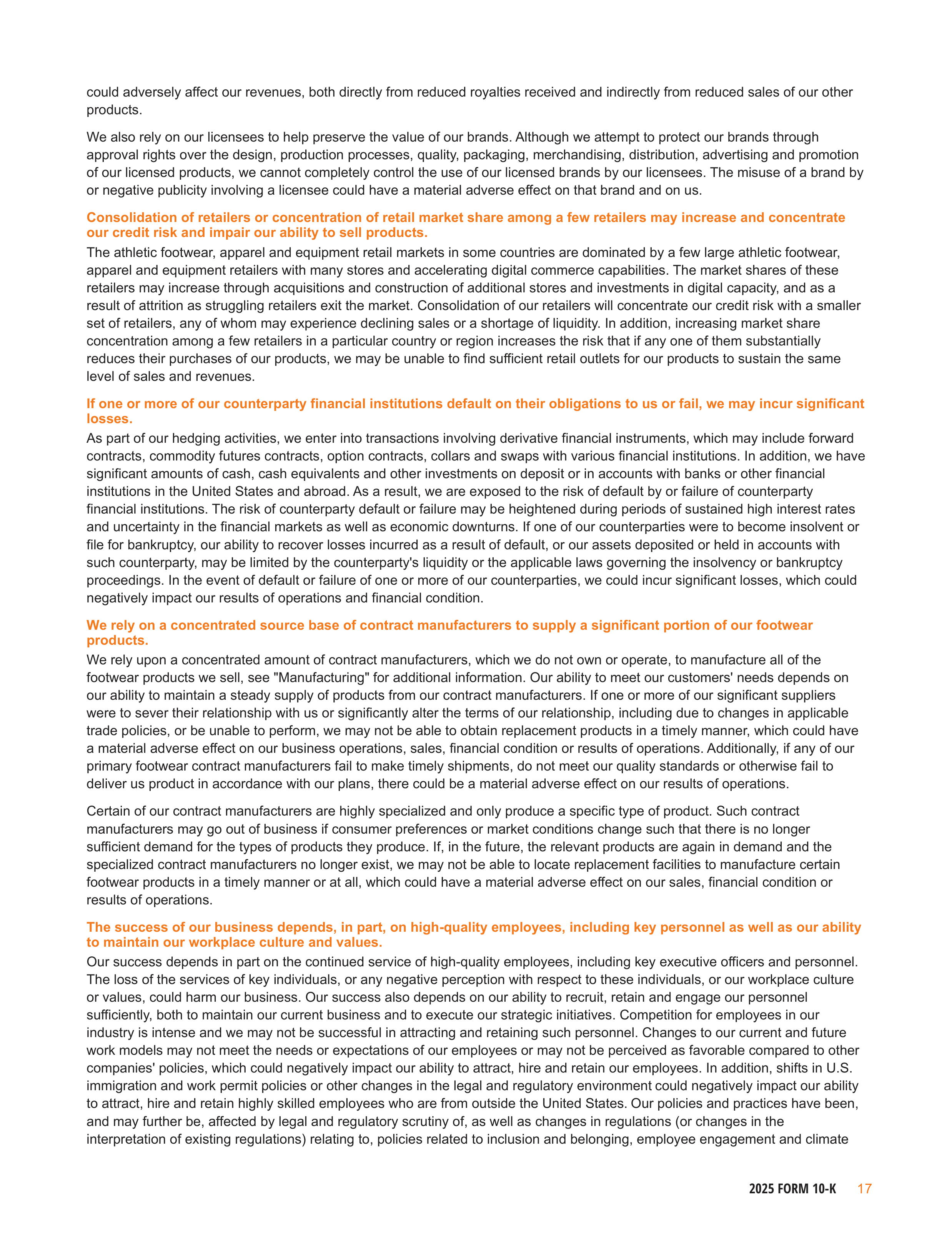 Nike Annual Report — page 20