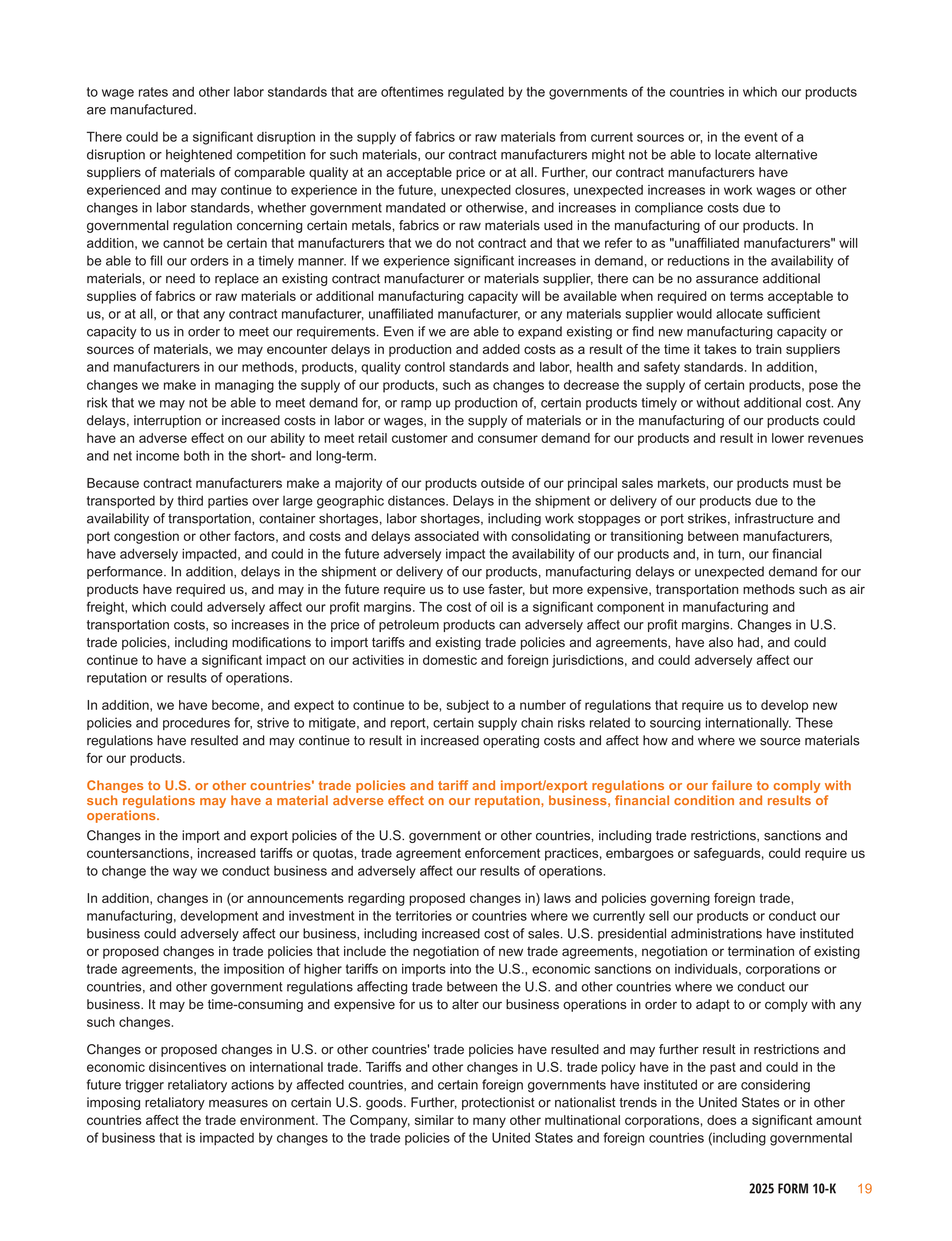 Nike Annual Report — page 22