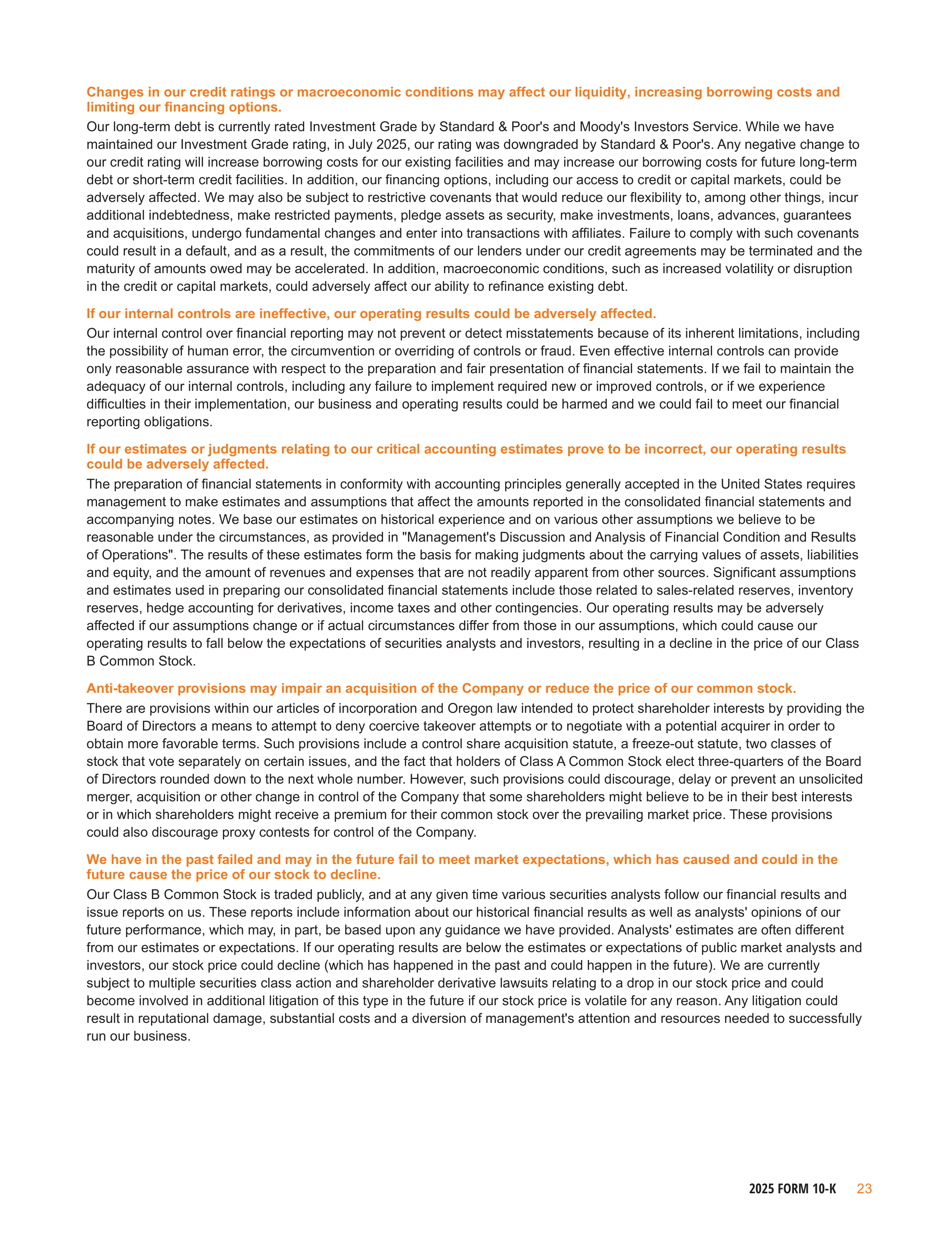 Nike Annual Report — page 26