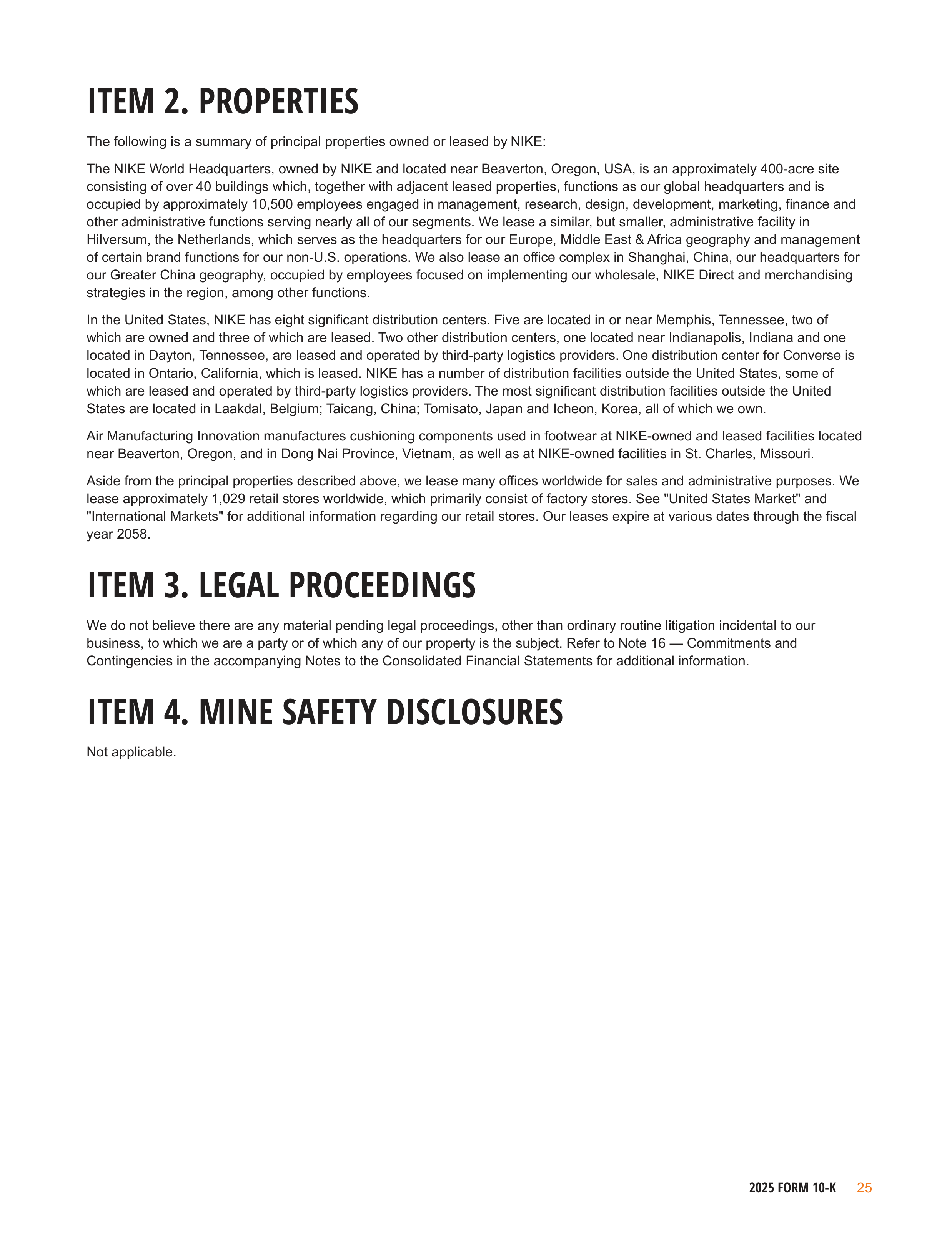 Nike Annual Report — page 28