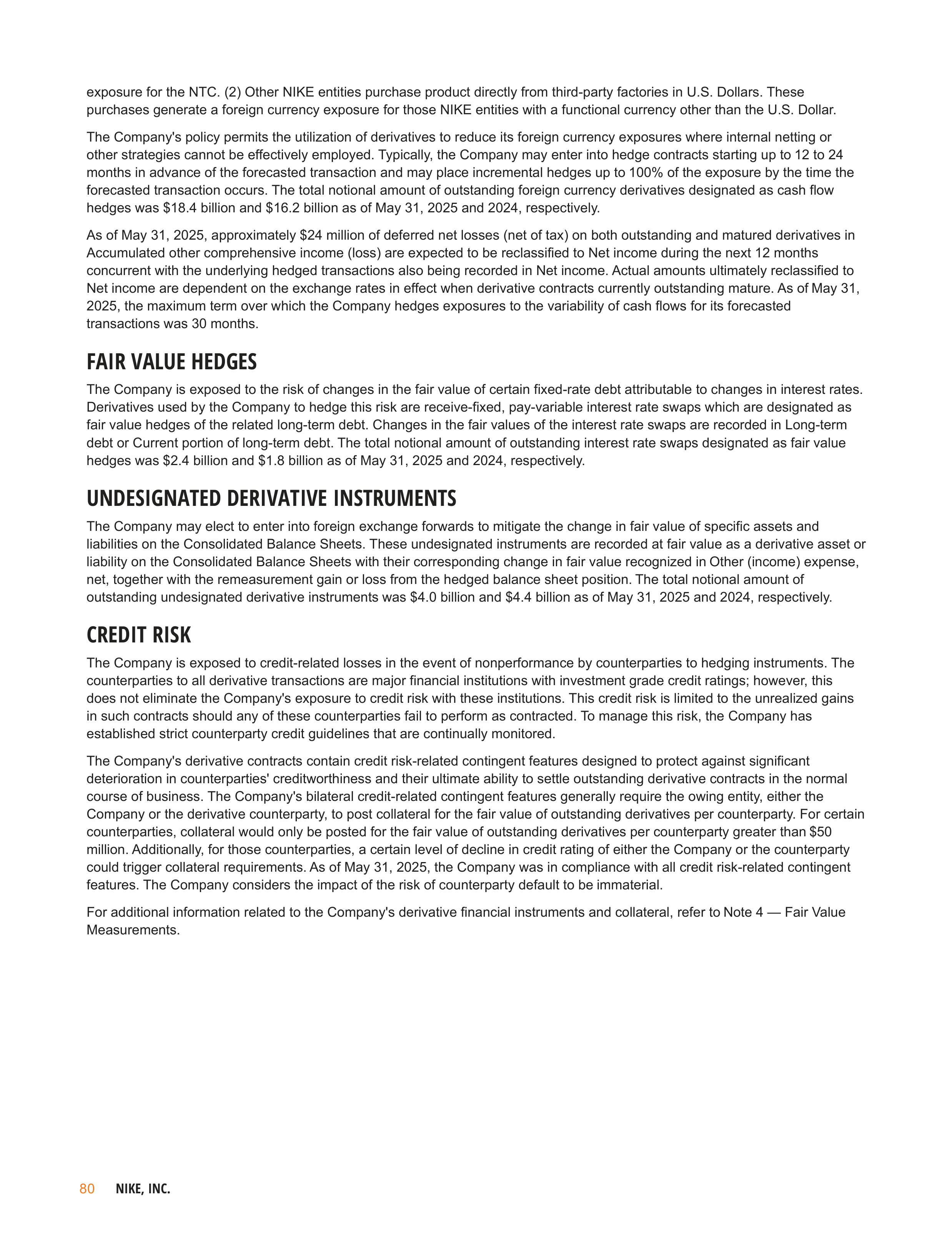 Nike Annual Report — page 83