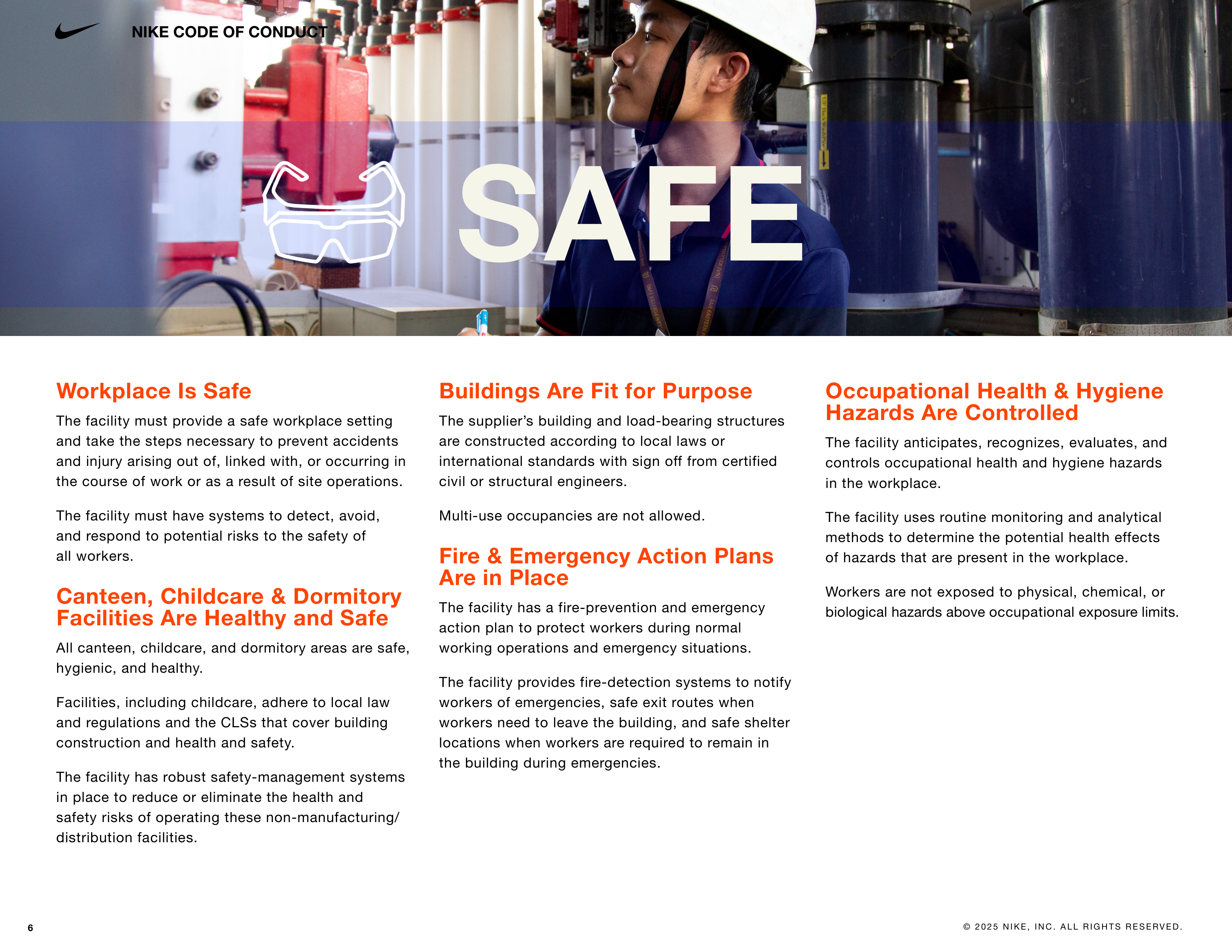 Nike Company Code of Conduct Handbook — page 6