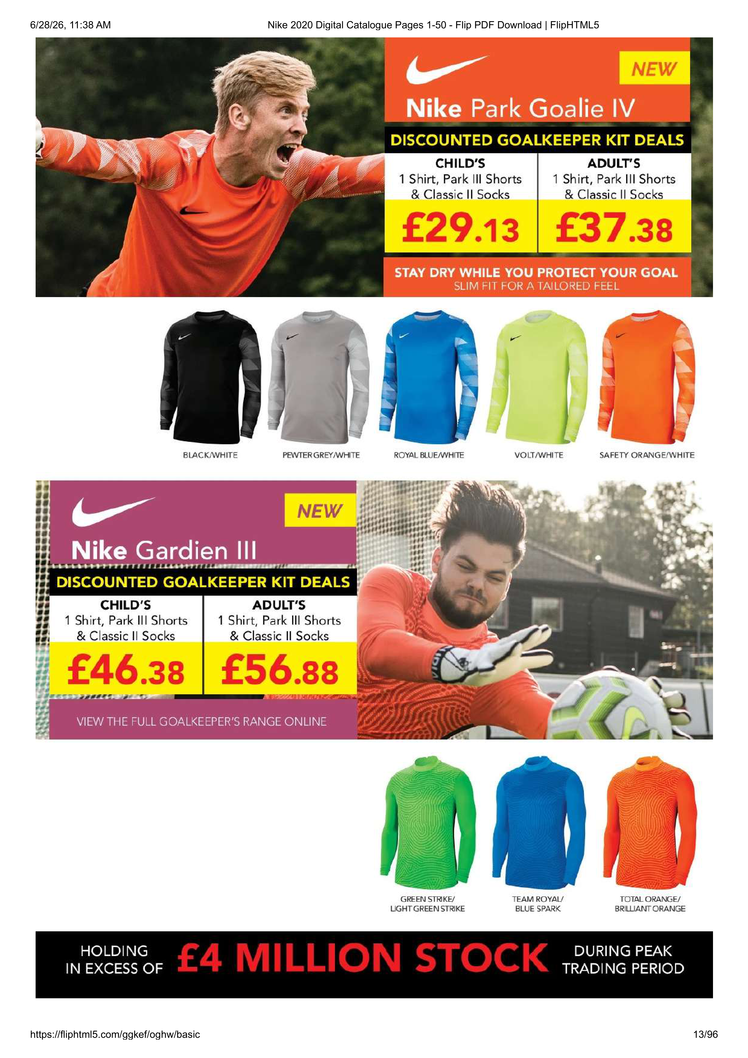 Nike Teamwear Magazine — page 13