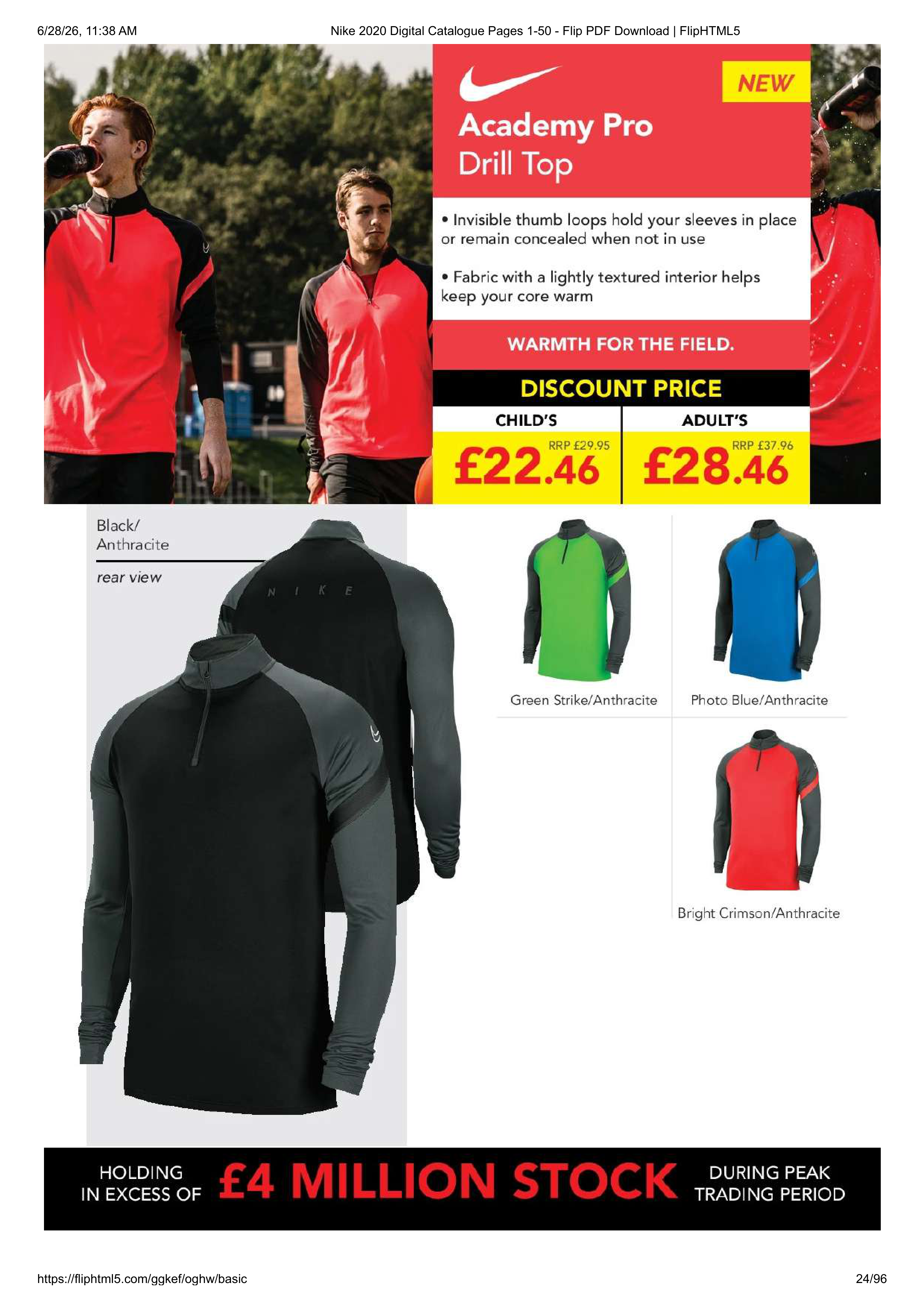 Nike Teamwear Magazine — page 24