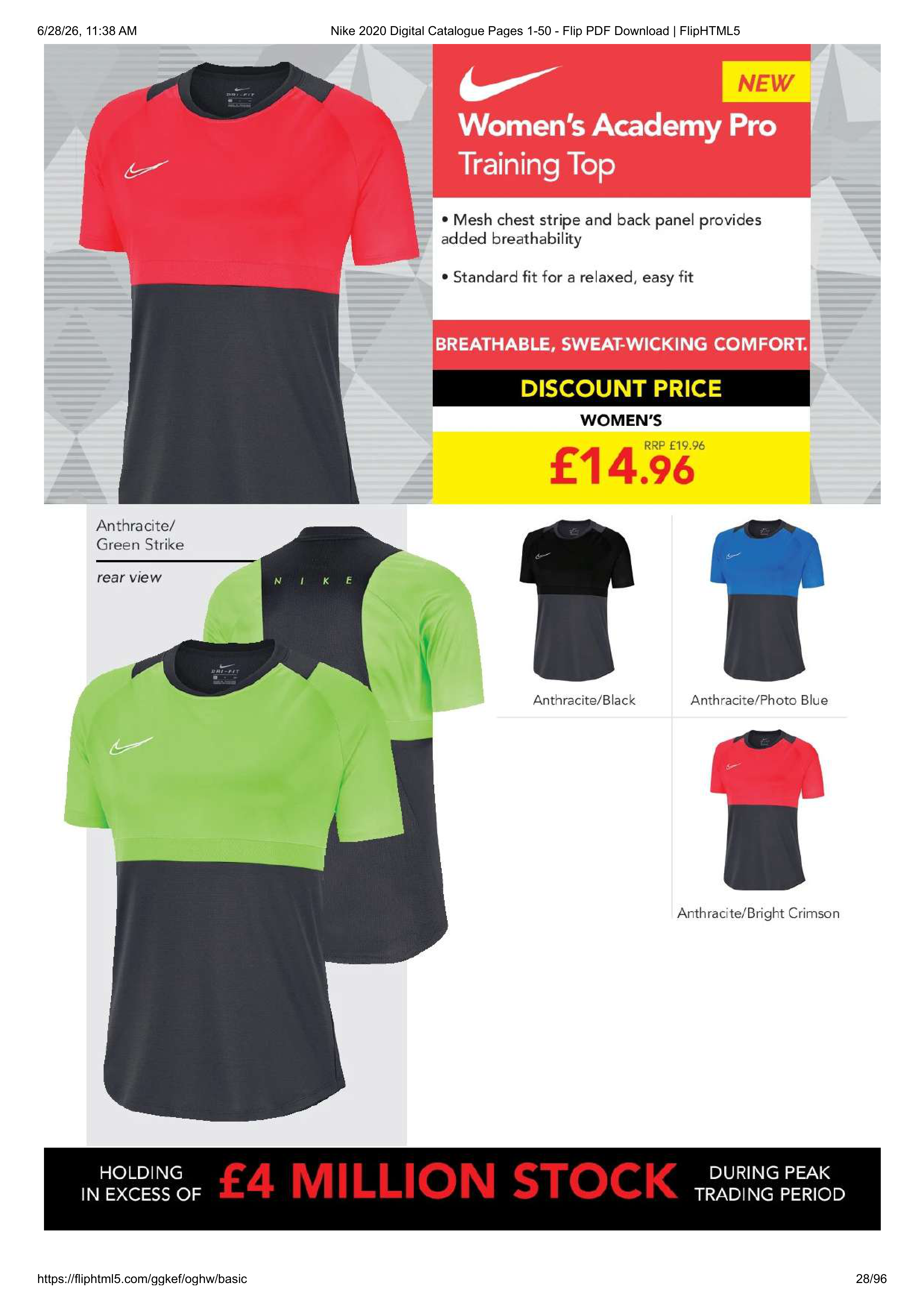 Nike Teamwear Magazine — page 28