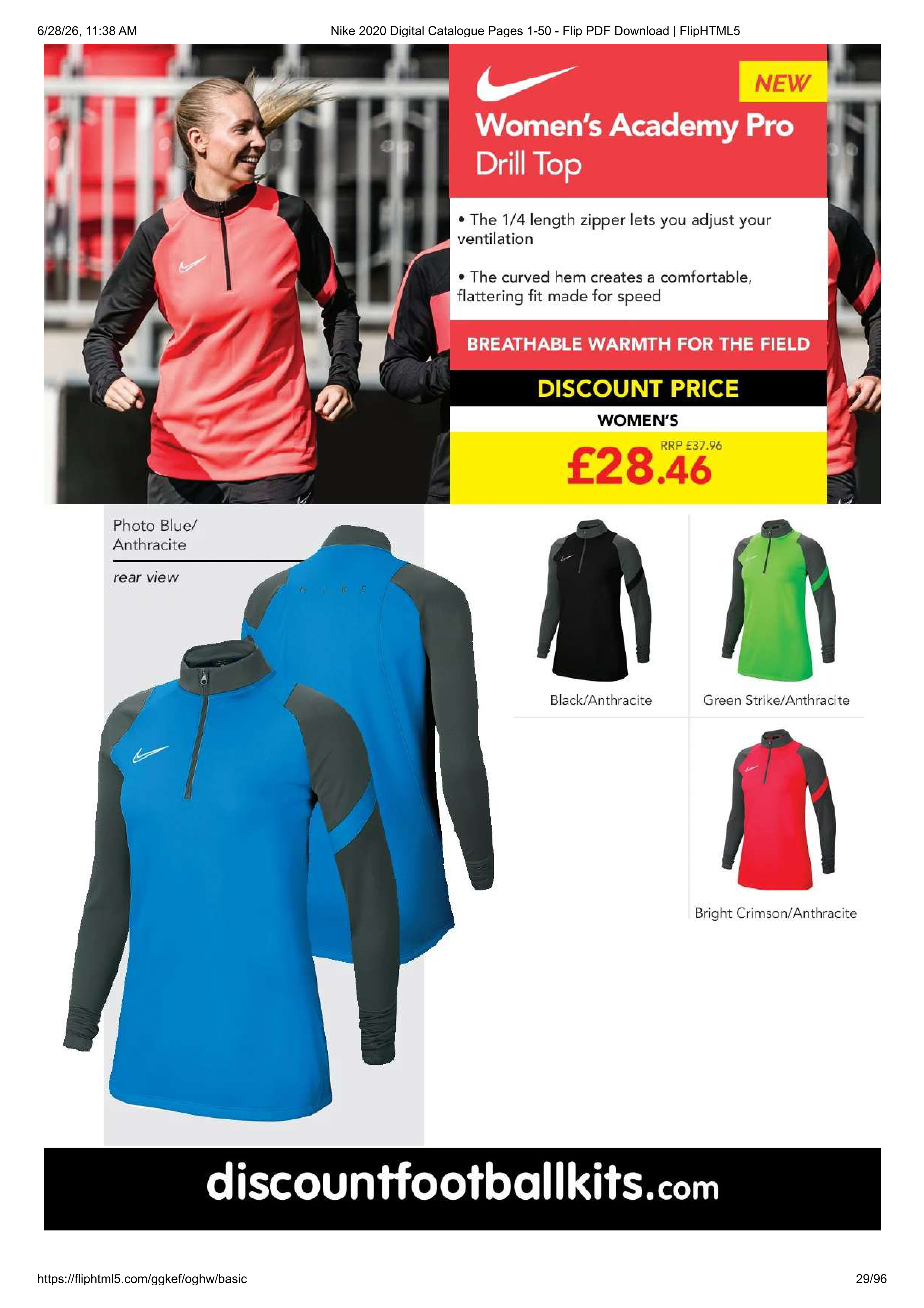 Nike Teamwear Magazine — page 29