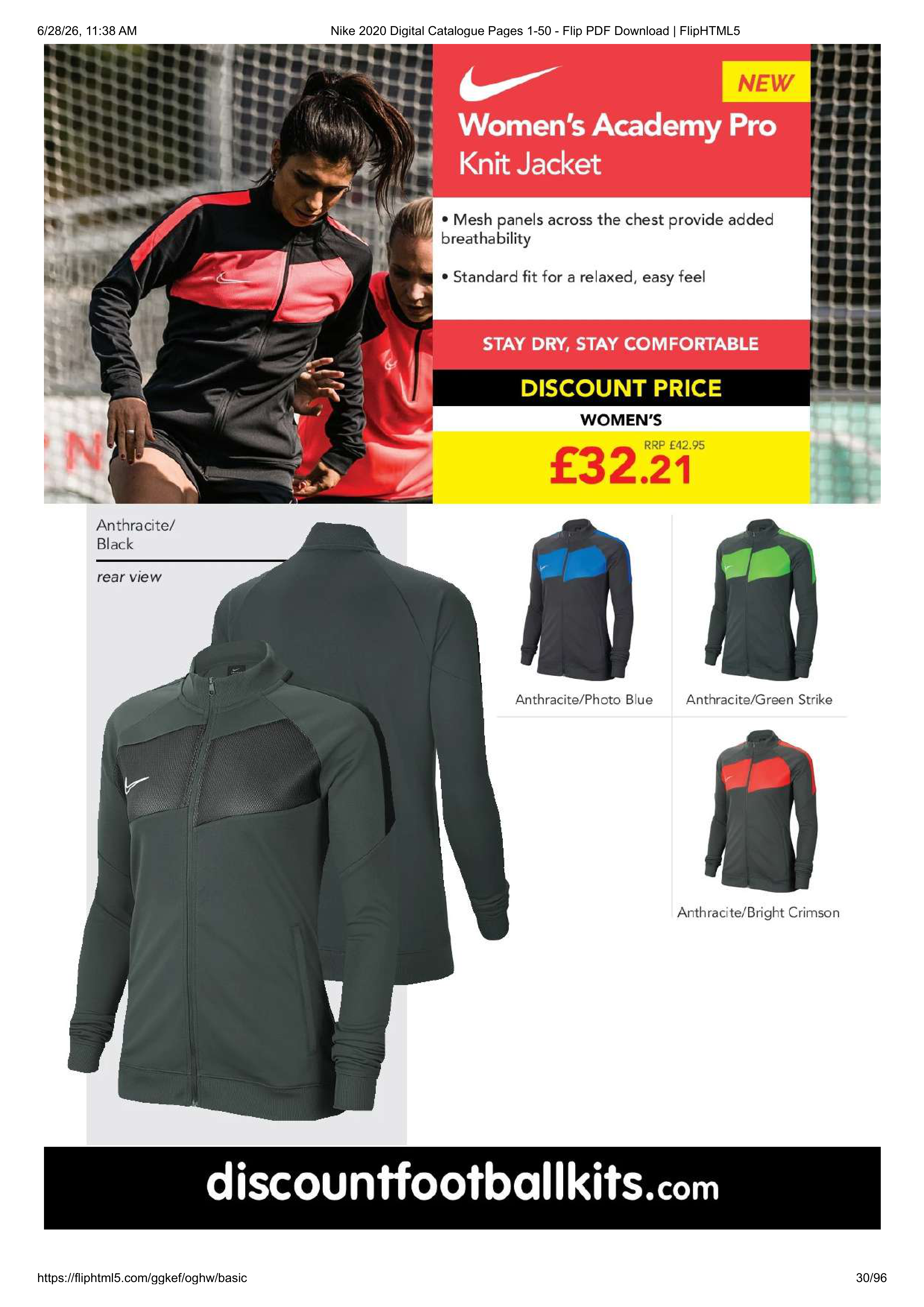 Nike Teamwear Magazine — page 30