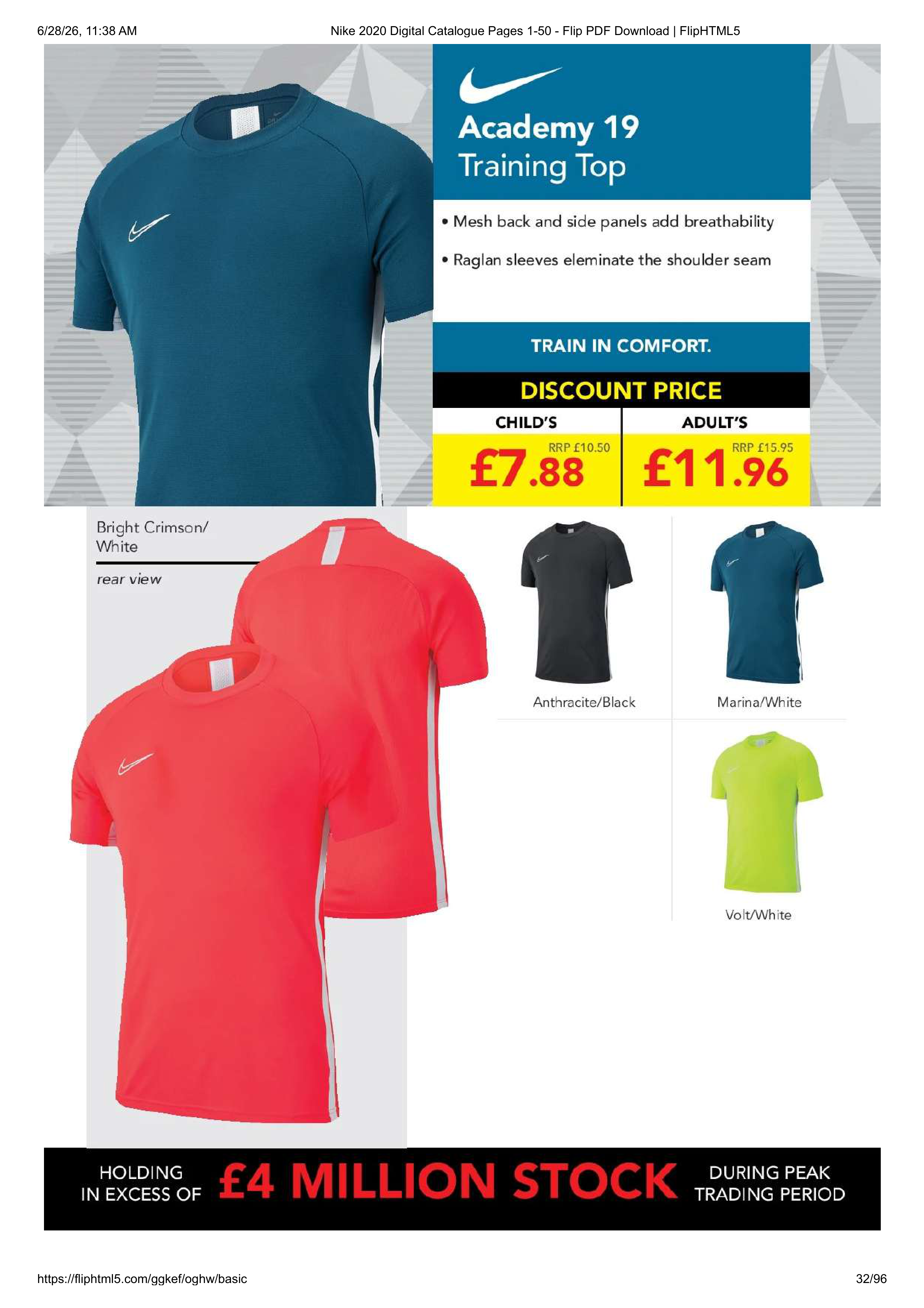 Nike Teamwear Magazine — page 32