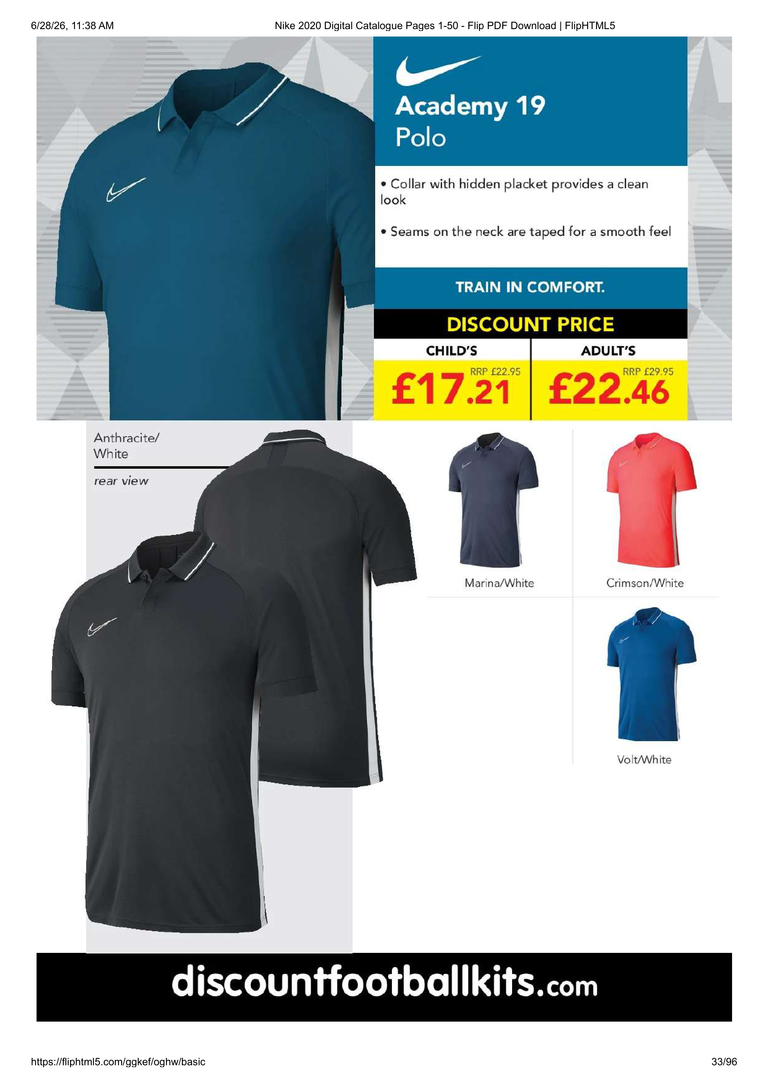 Nike Teamwear Magazine — page 33