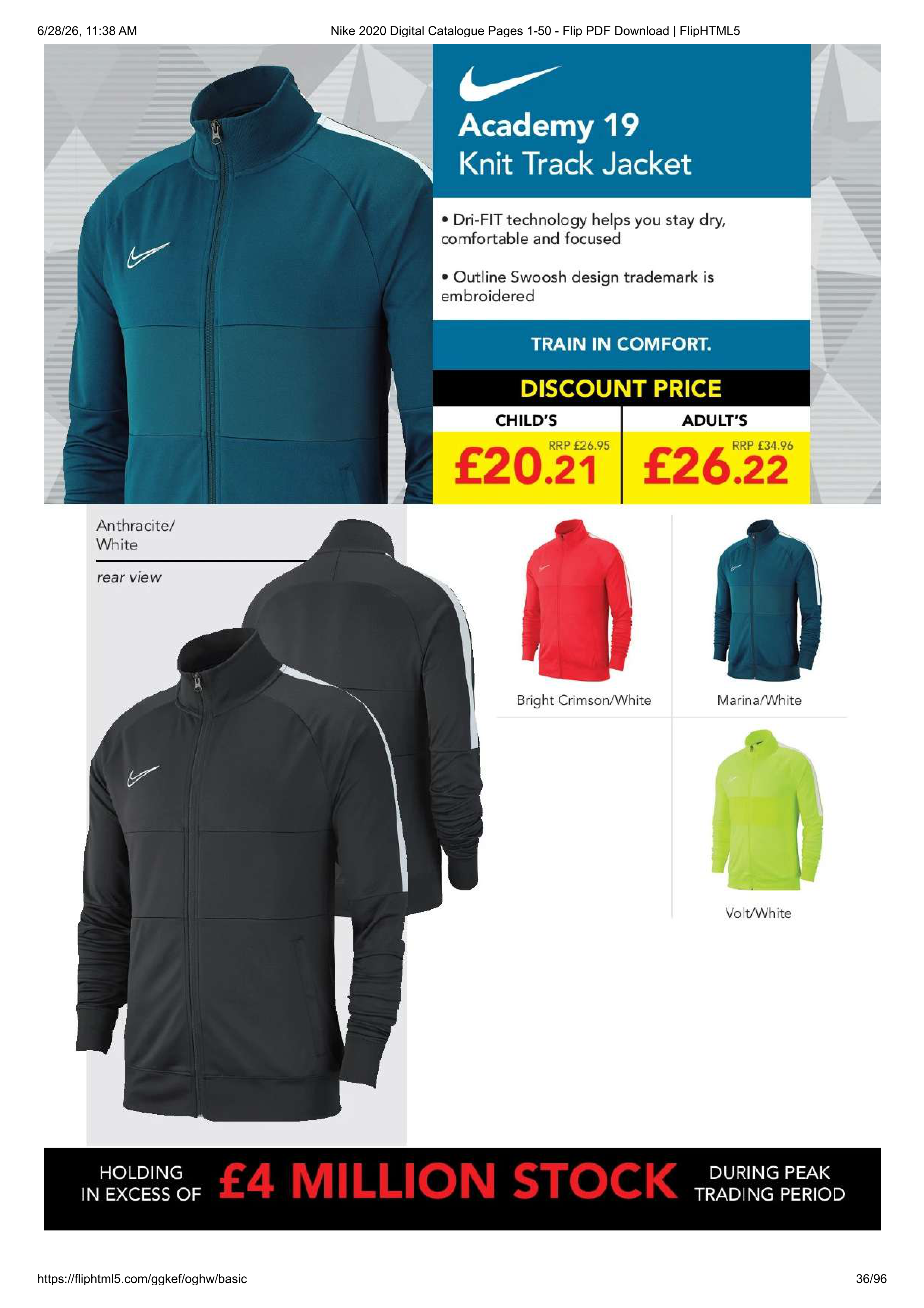 Nike Teamwear Magazine — page 36