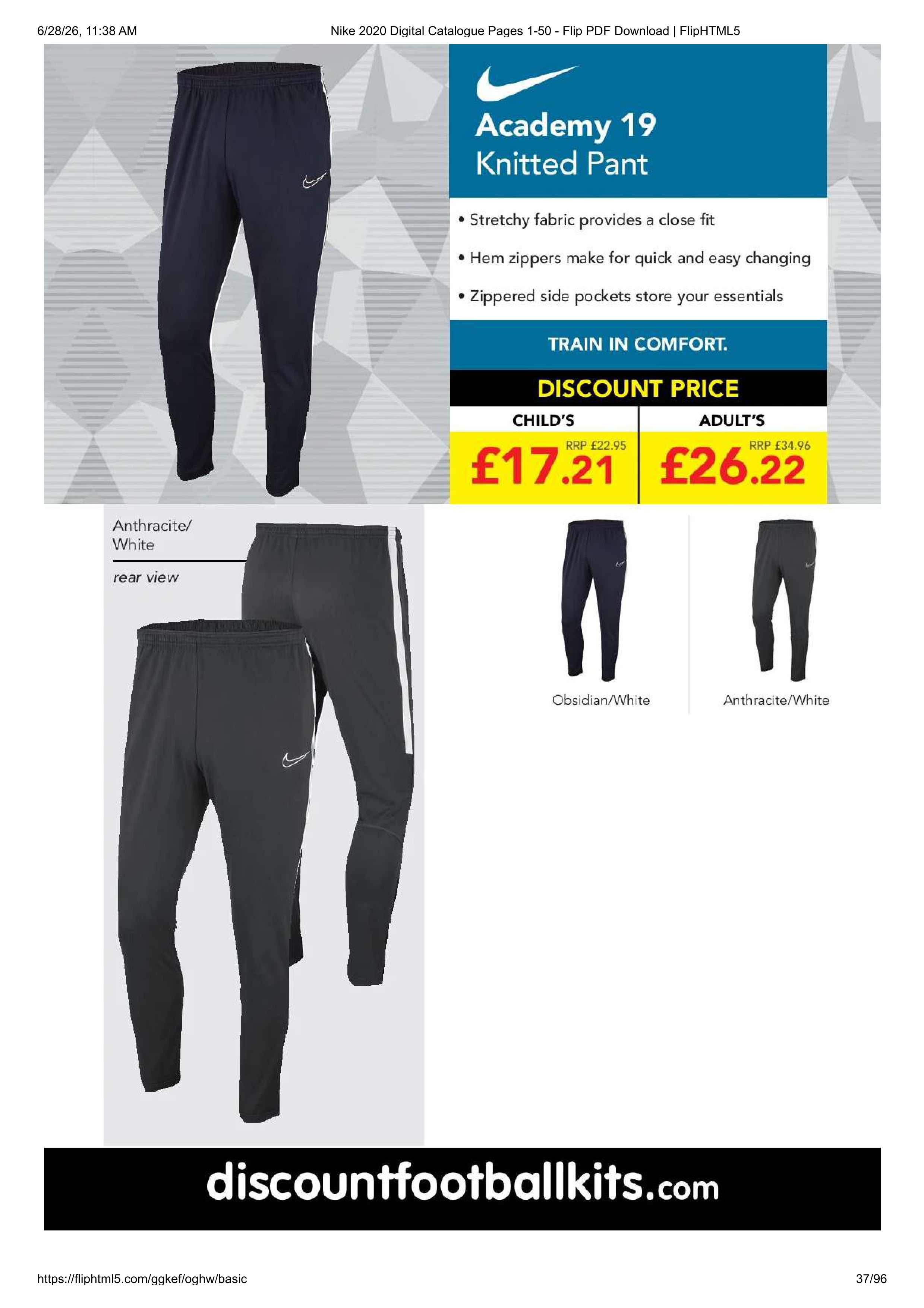 Nike Teamwear Magazine — page 37