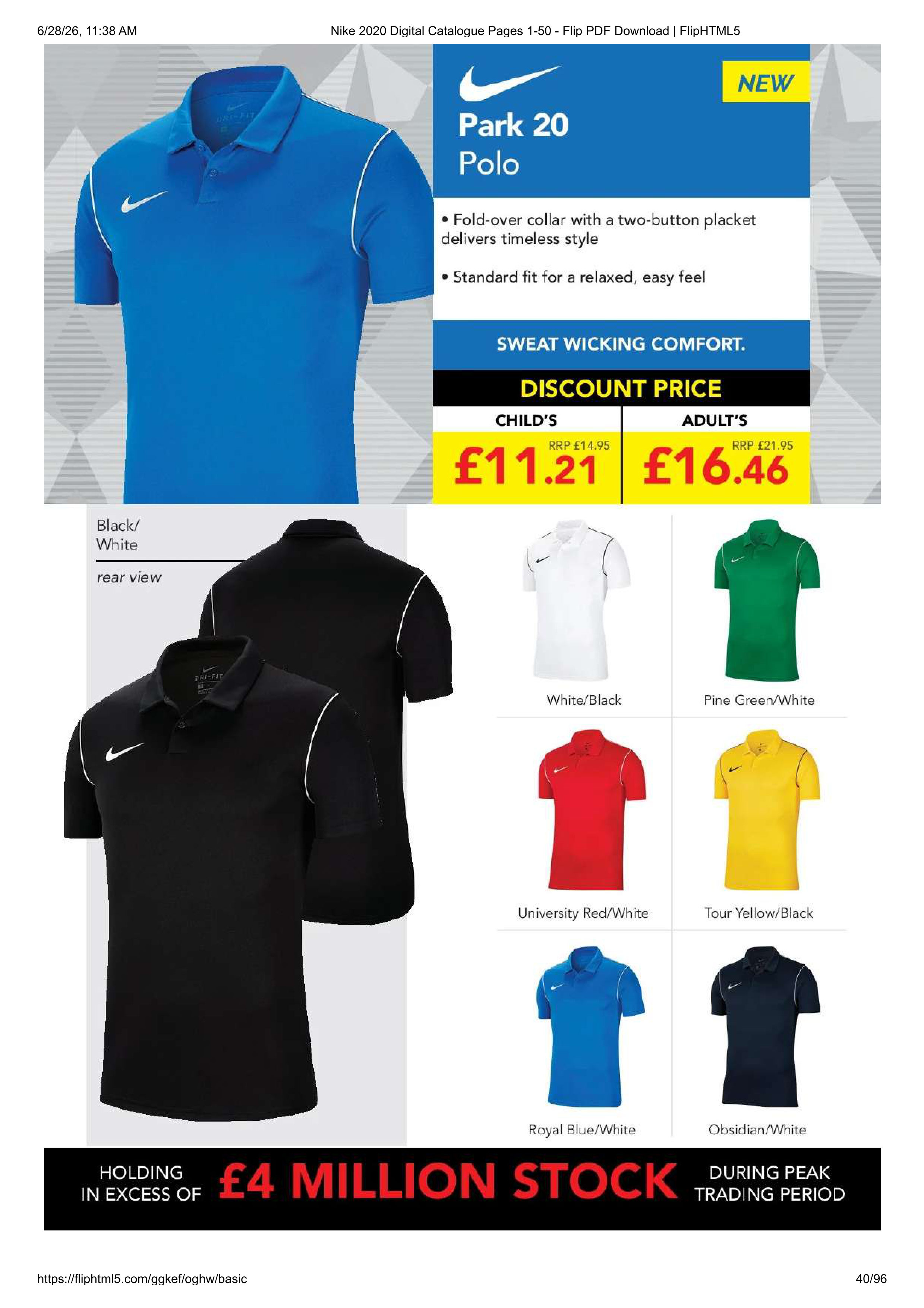 Nike Teamwear Magazine — page 40
